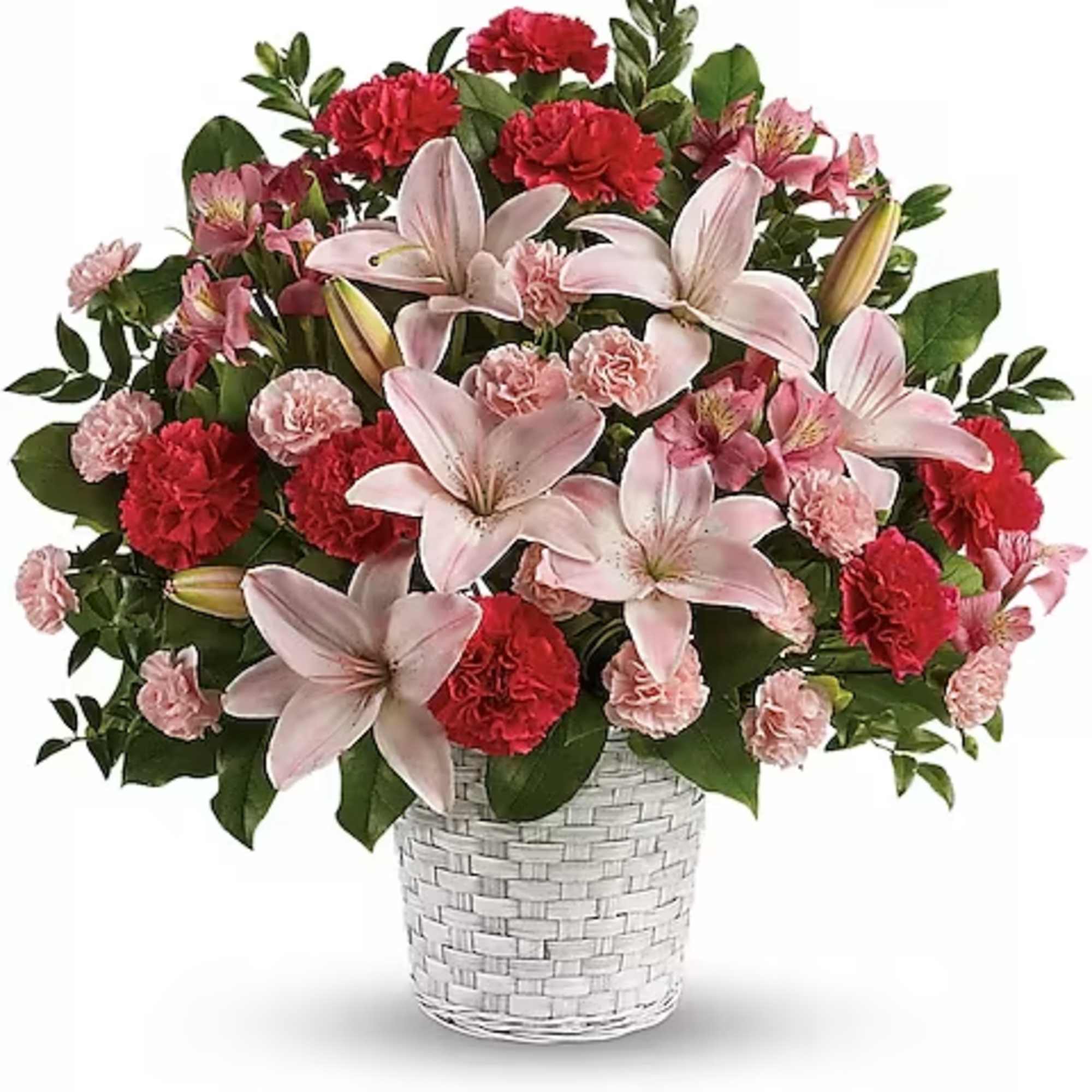 Celebrate the life of a very special person with fragrant pink lilies