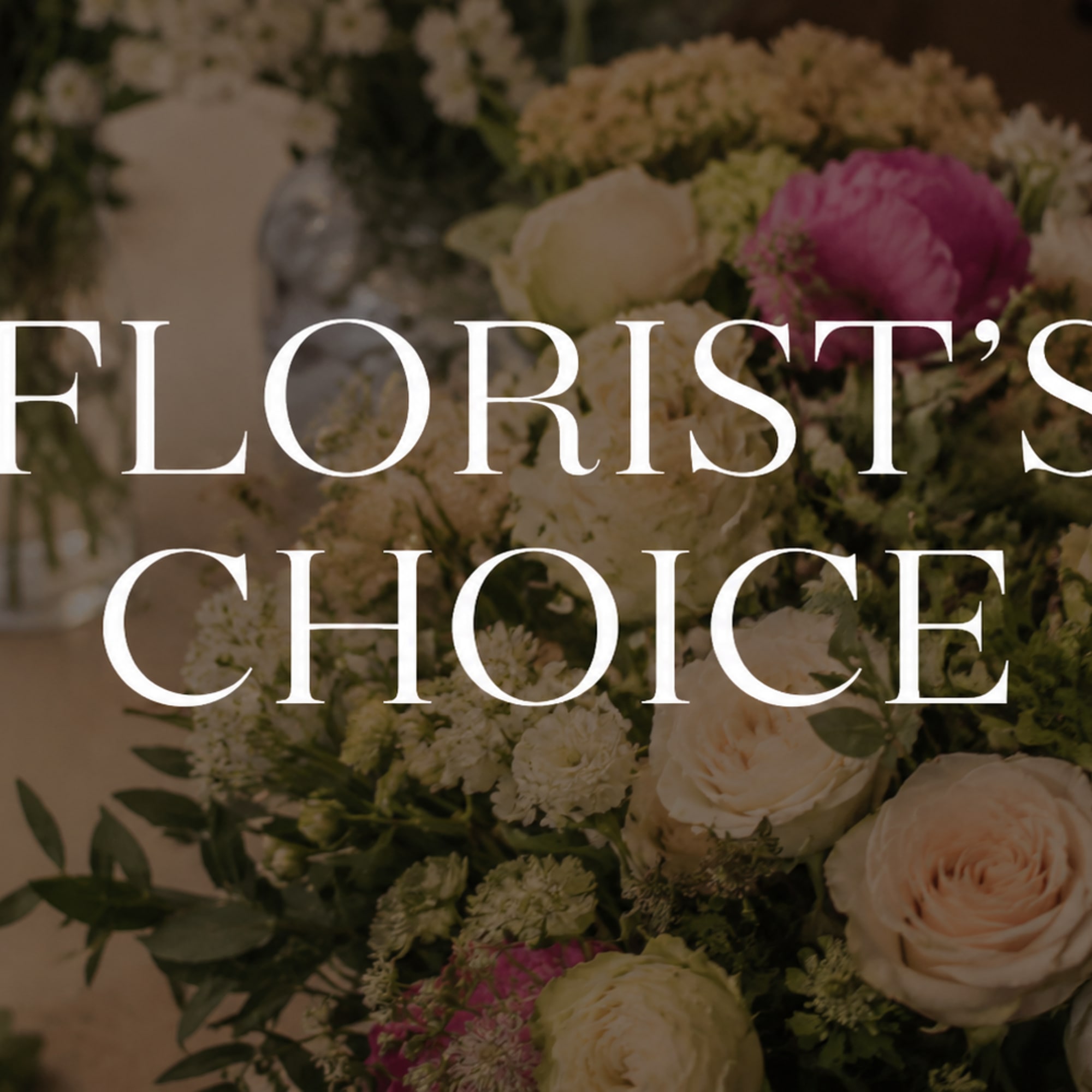 Not sure what to order? Let our talented design team create a