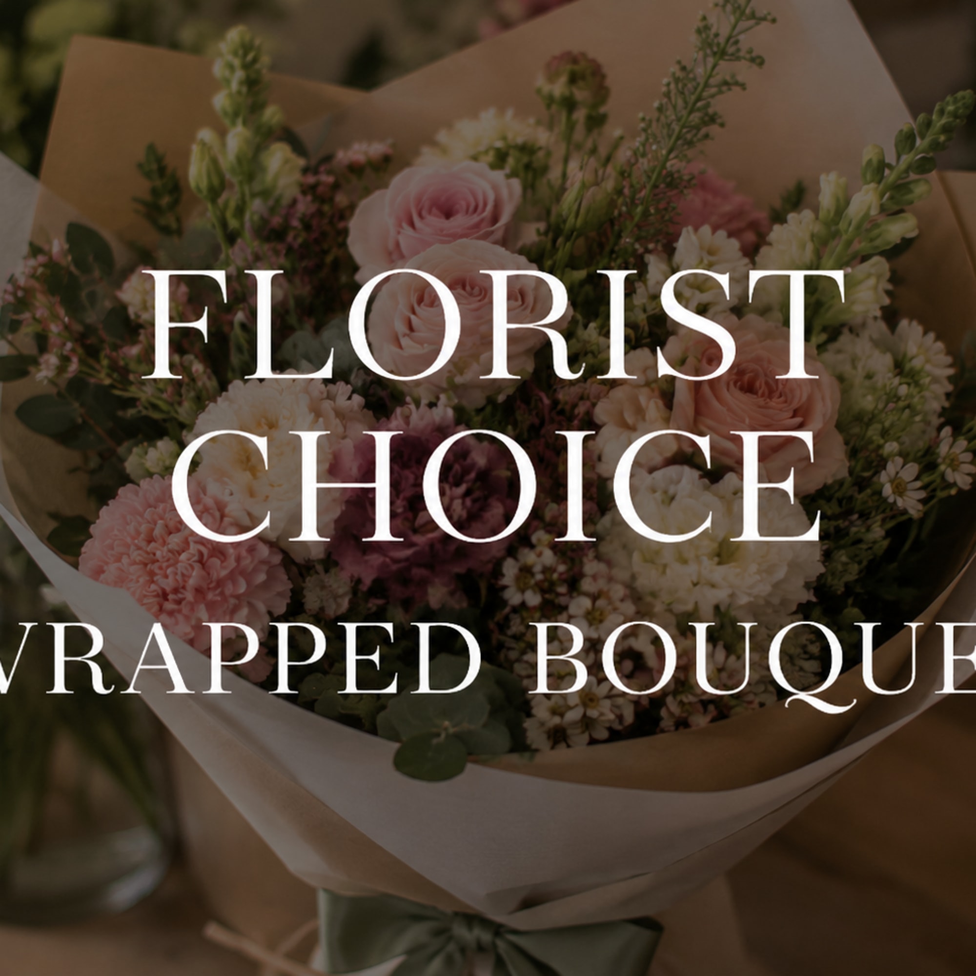Designer's Choice - Wrapped Bouquet 

&middot;      