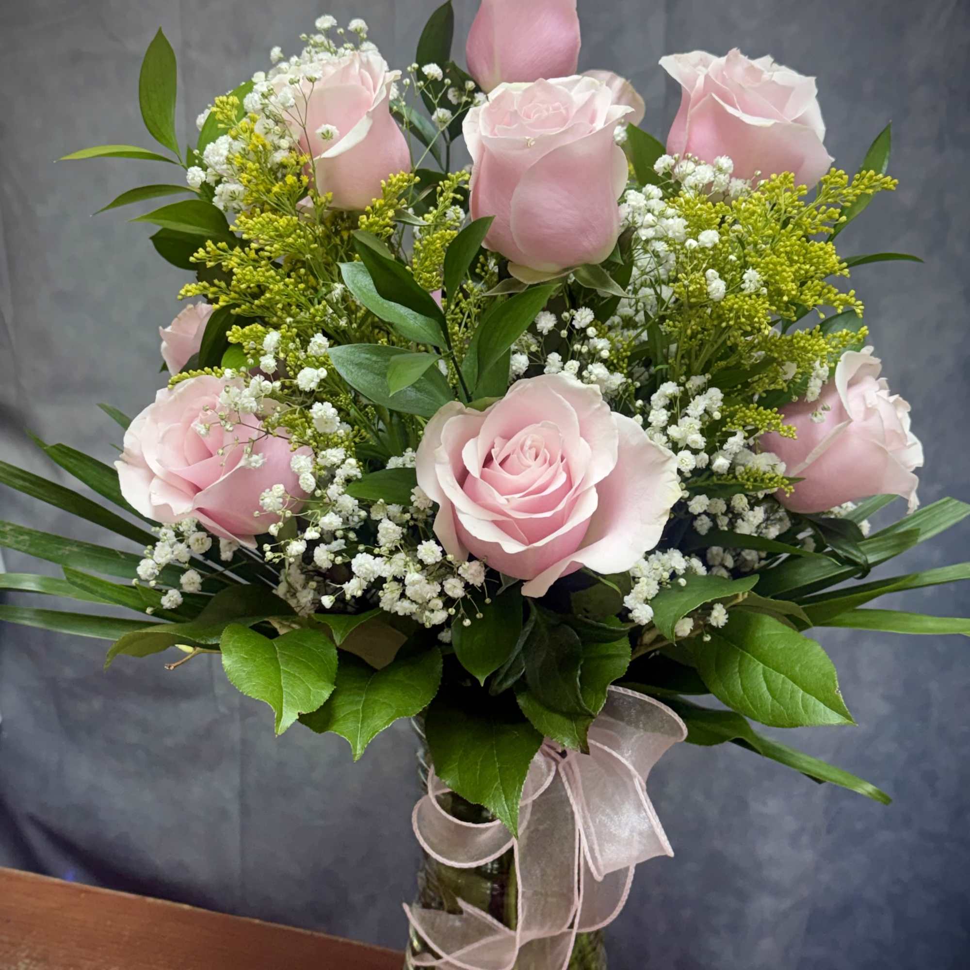 The perfect pink dozen is a beautiful way to say I love