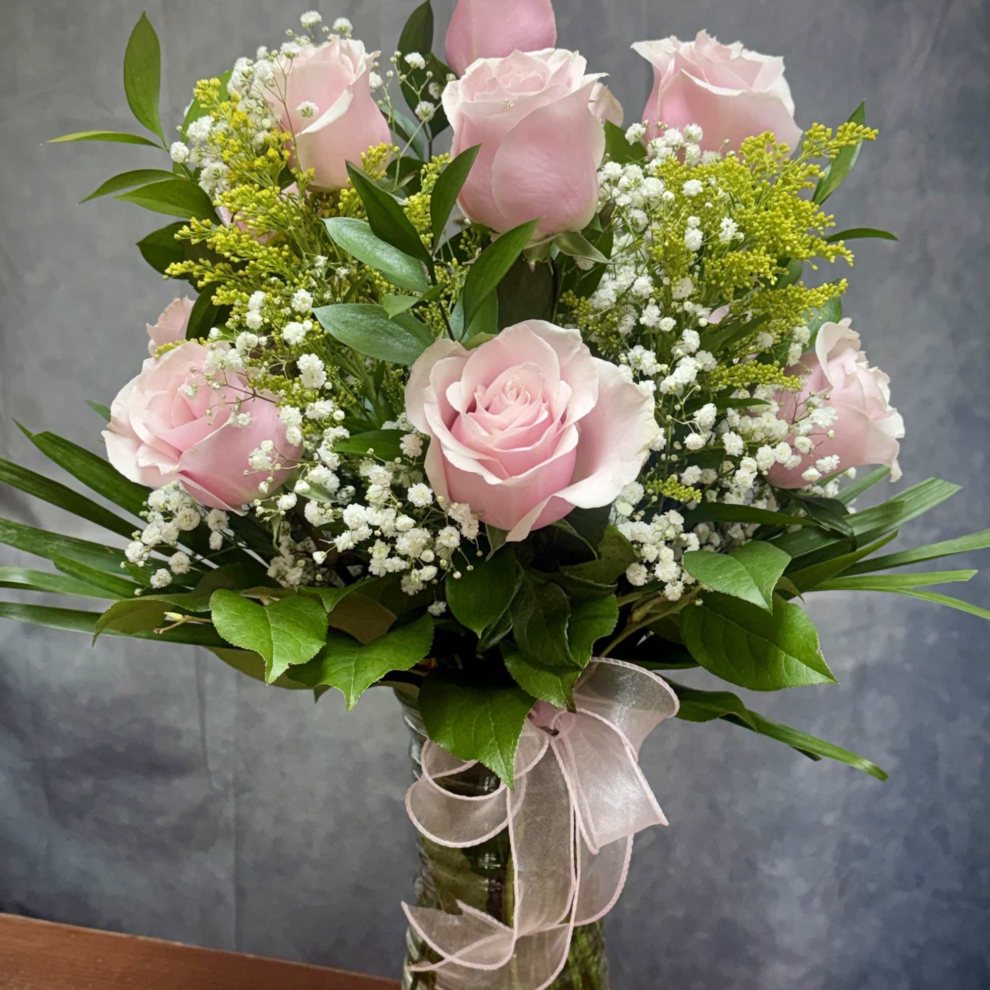 The perfect pink dozen is a beautiful way to say I love