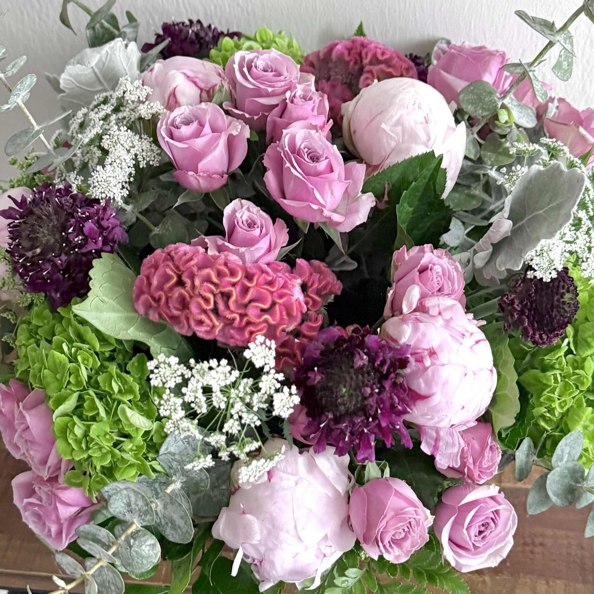 Garden-Style Peony &amp; Rose Arrangement | Washington, DC Flower Delivery

Celebrate life&rsquo;s most