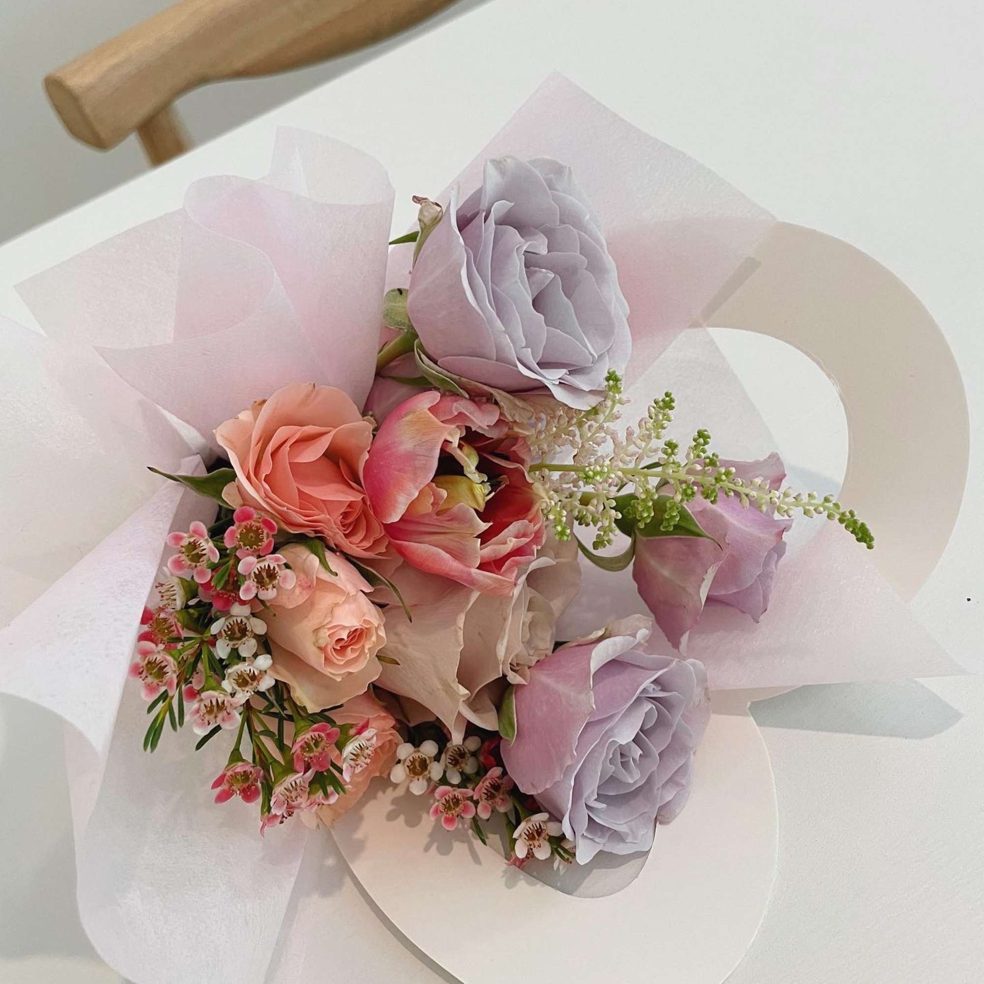 This is item florist choice bouquet style. 