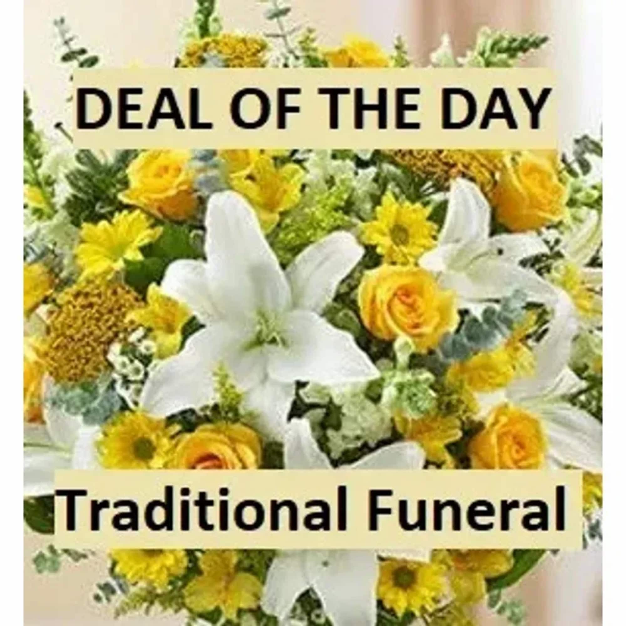 Our Designer's Will Design A Beautiful Arrangement For The Service in a