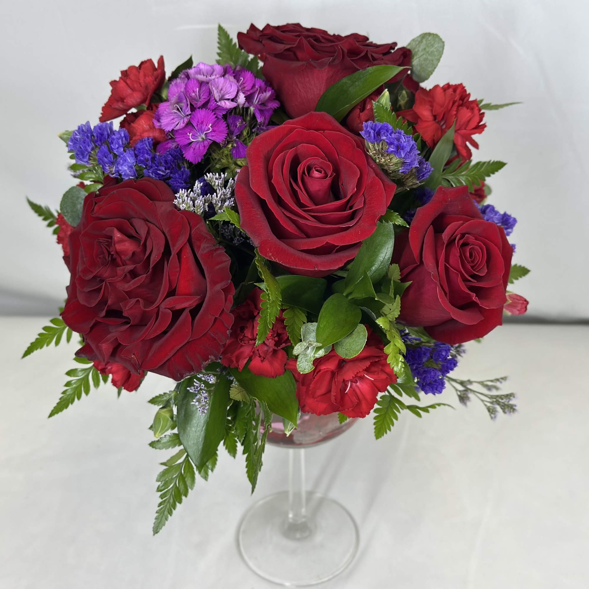 What better way to celebrate than with flowers and wine!? We will