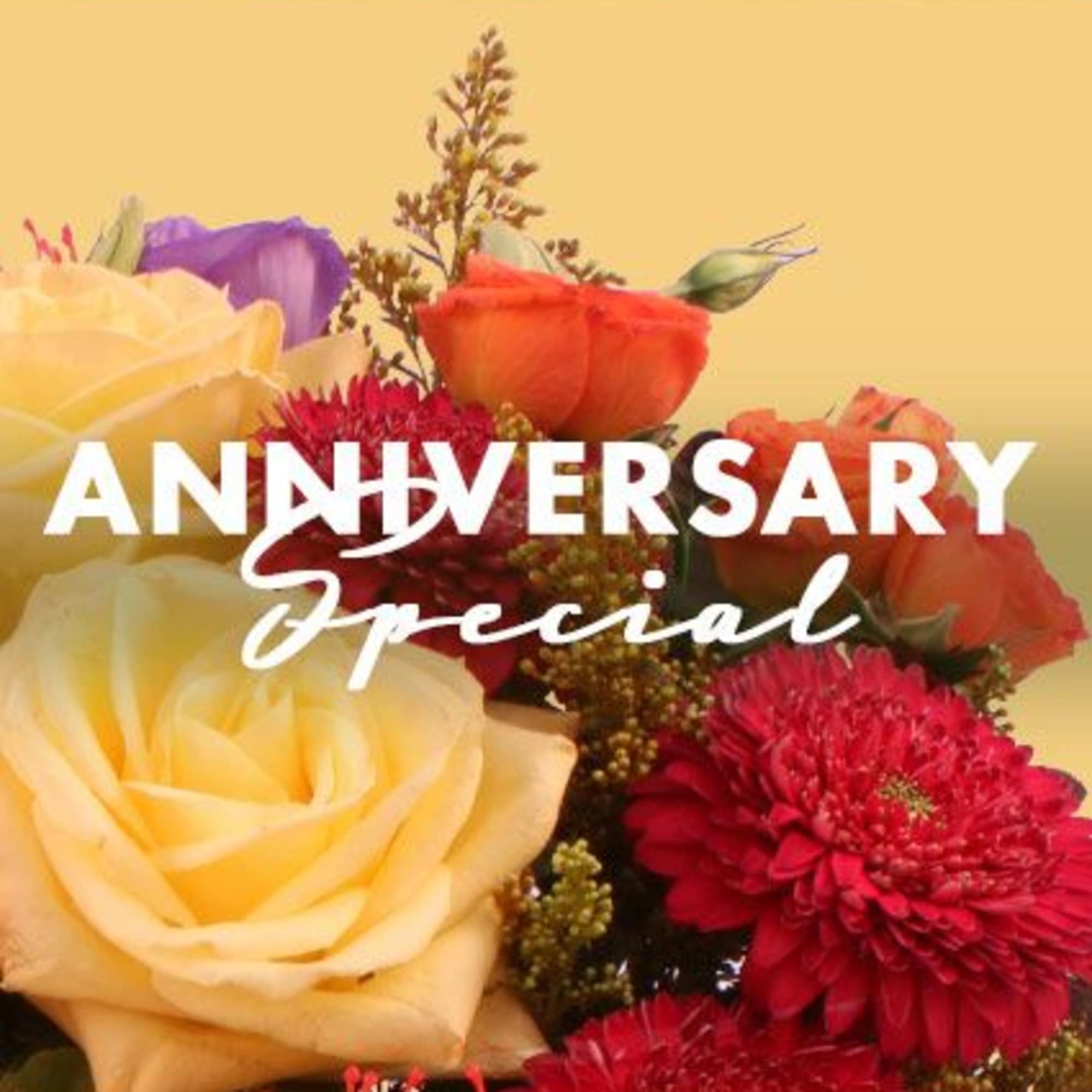 It&rsquo;s your anniversary and you&rsquo;re looking for something special, so let us