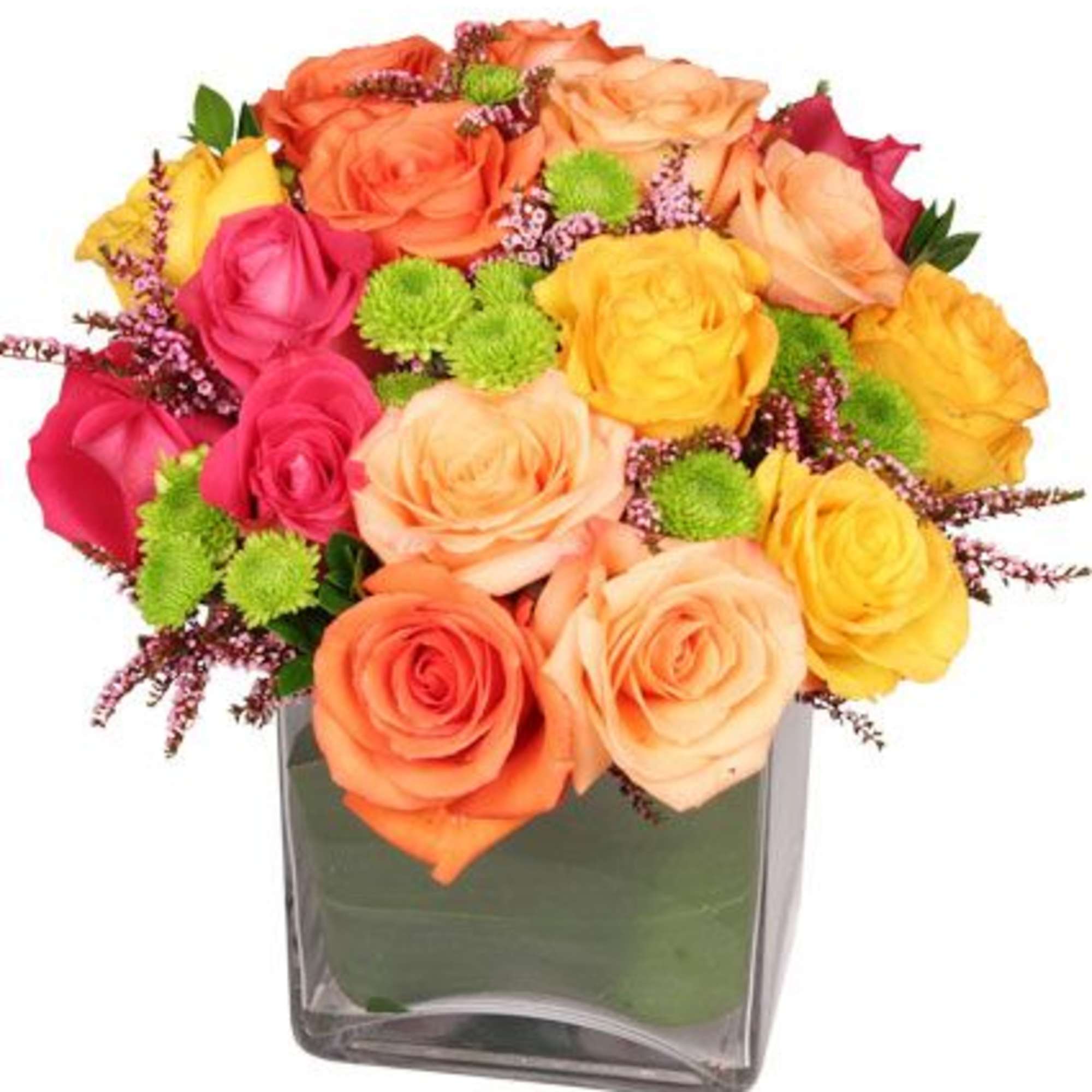 This vibrant bouquet is sure to liven up their day! The striking