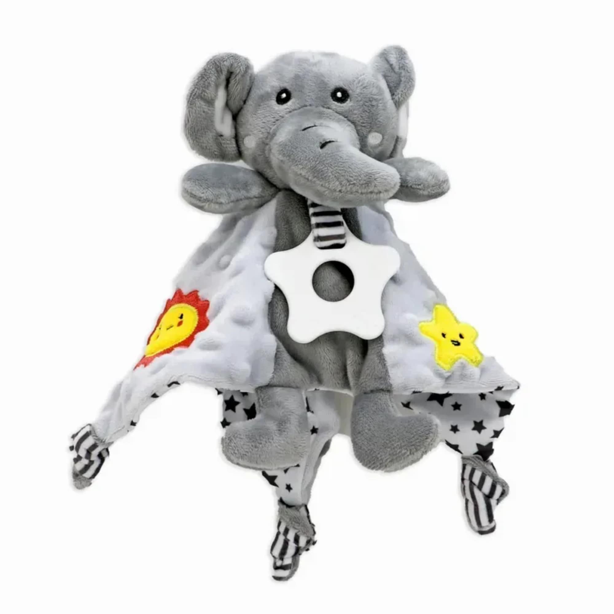 Soft neutral tones and thoughtful essentials make this baby gift set a