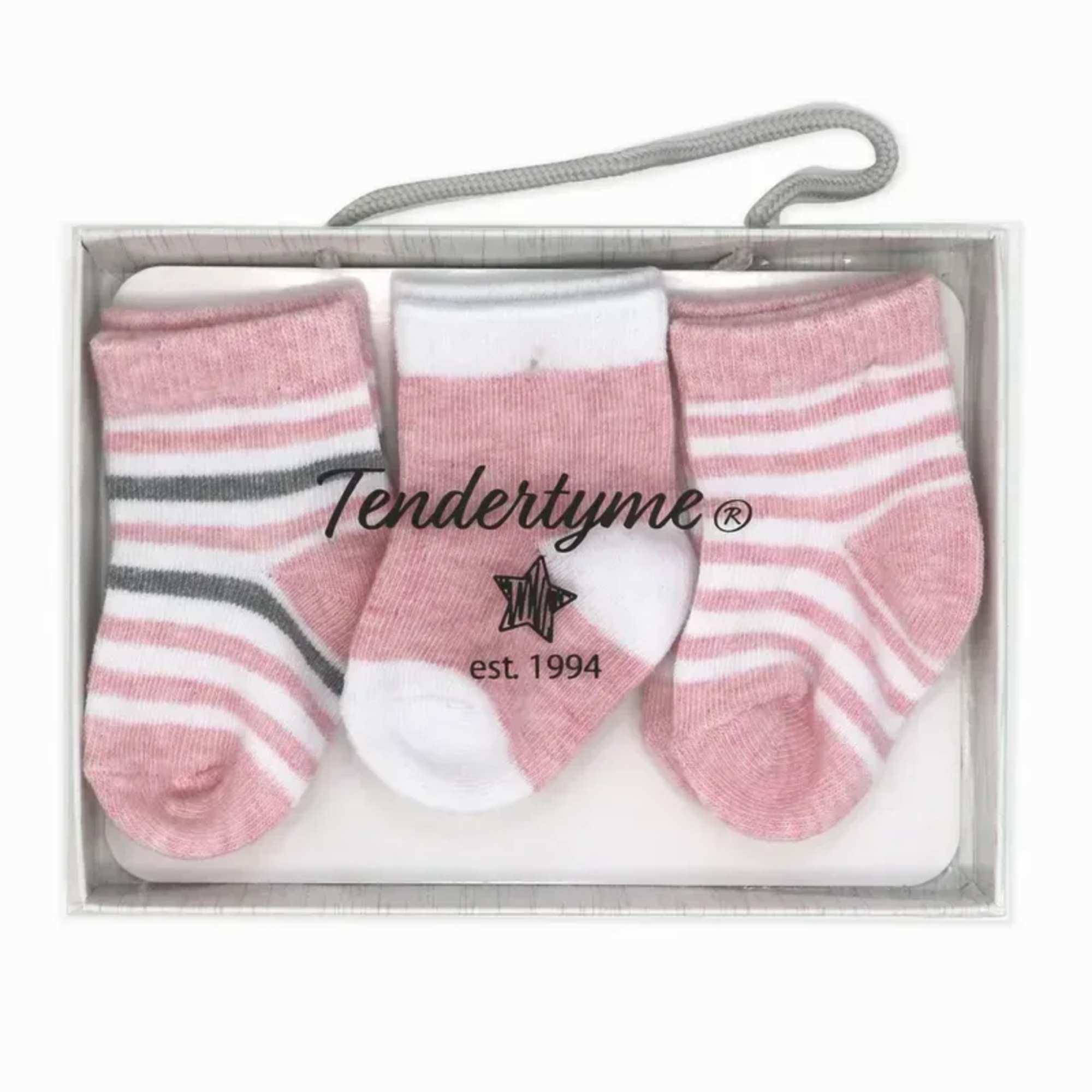 Baby Gift Basket Includes, Activity Toy, Socks, 5 Piece Clothing Set, Receiving