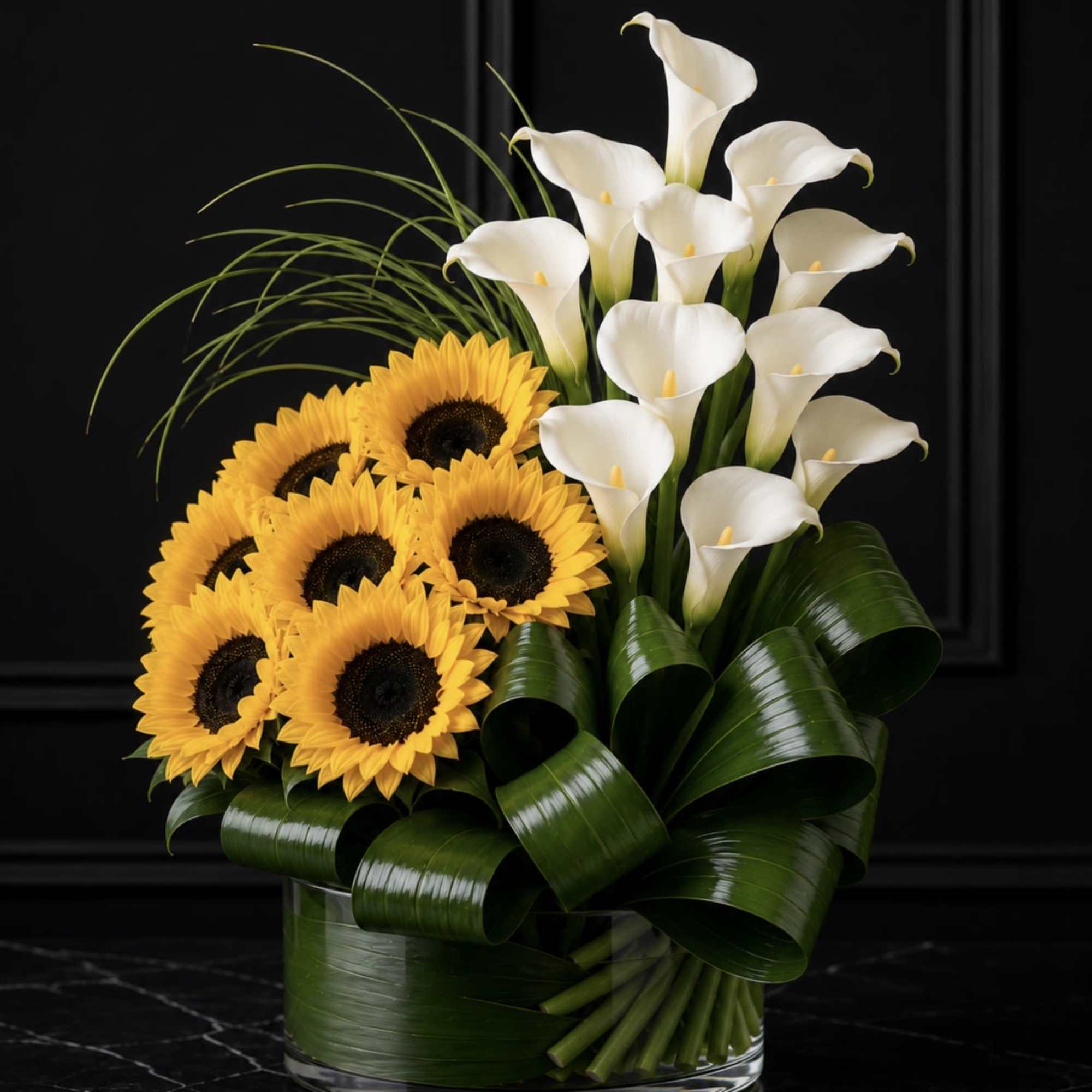 A lush, architectural tropical arrangement that stops the room - the Exotic