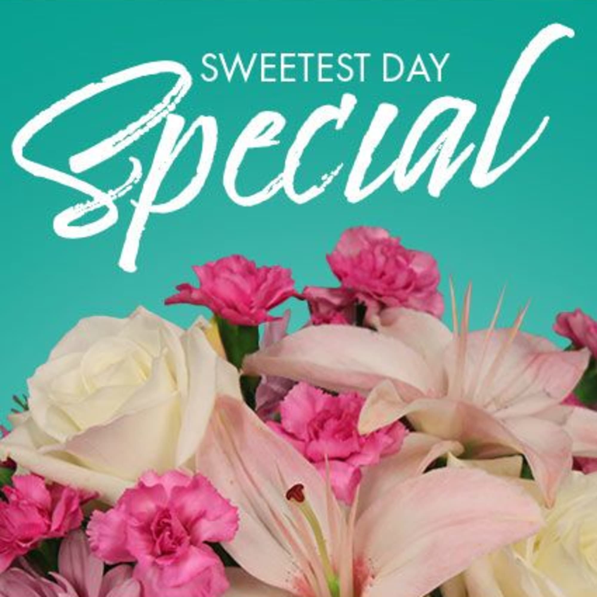 Send your soulmate flowers as special as them with our Sweetest Day