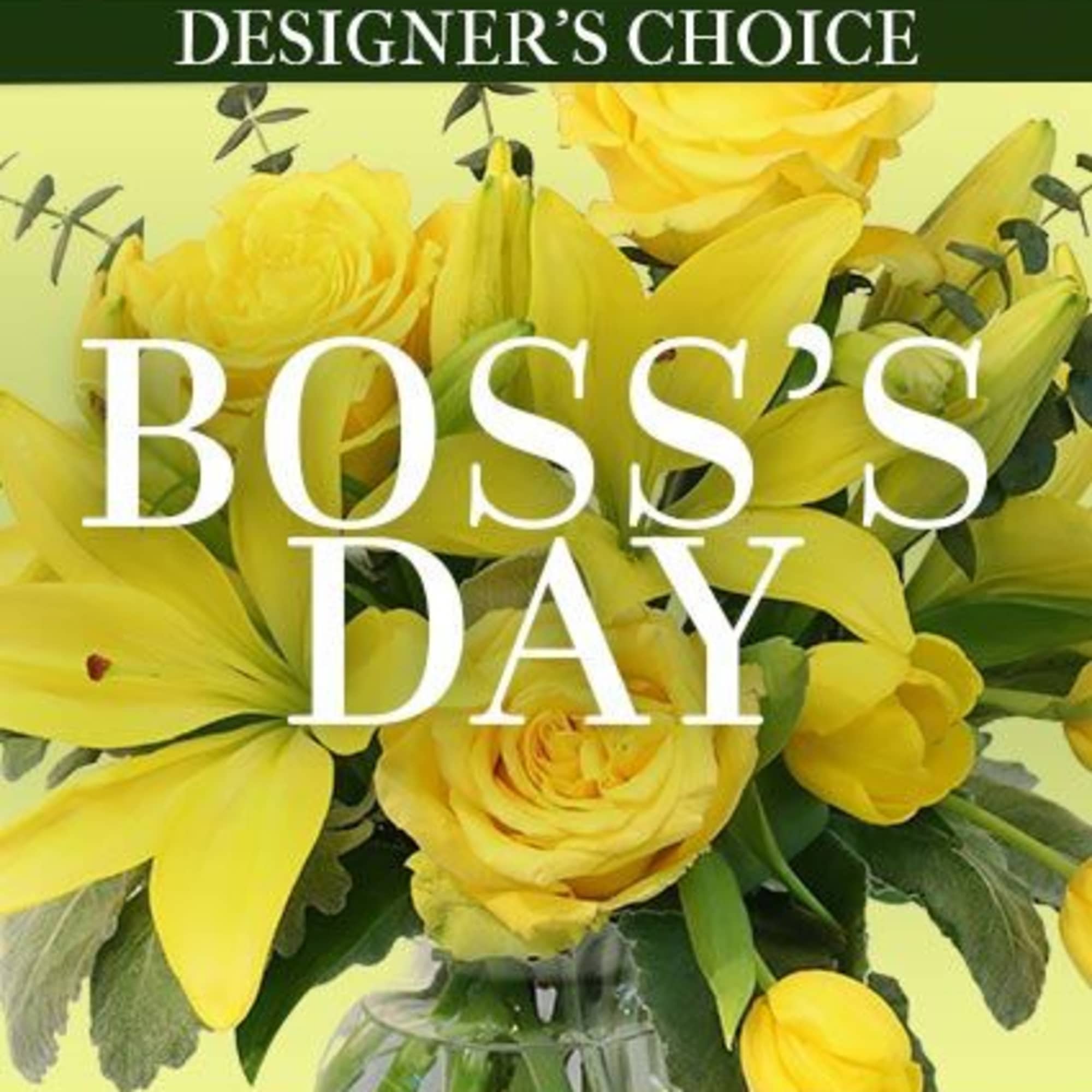 Celebrate the boss that goes above and beyond! Show your gratitude for