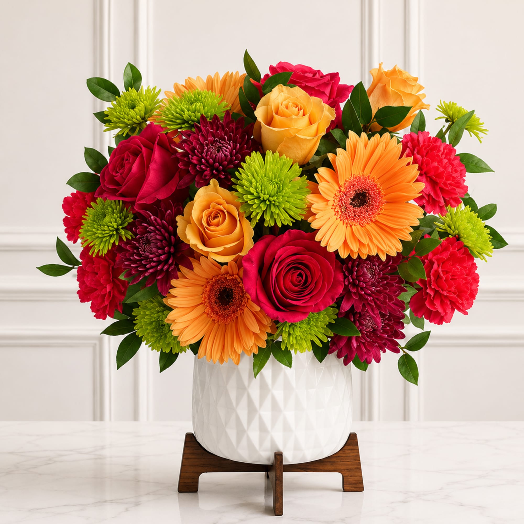 Brighten any occasion with the cheerful beauty of the Peach Blossom Delight&trade;.