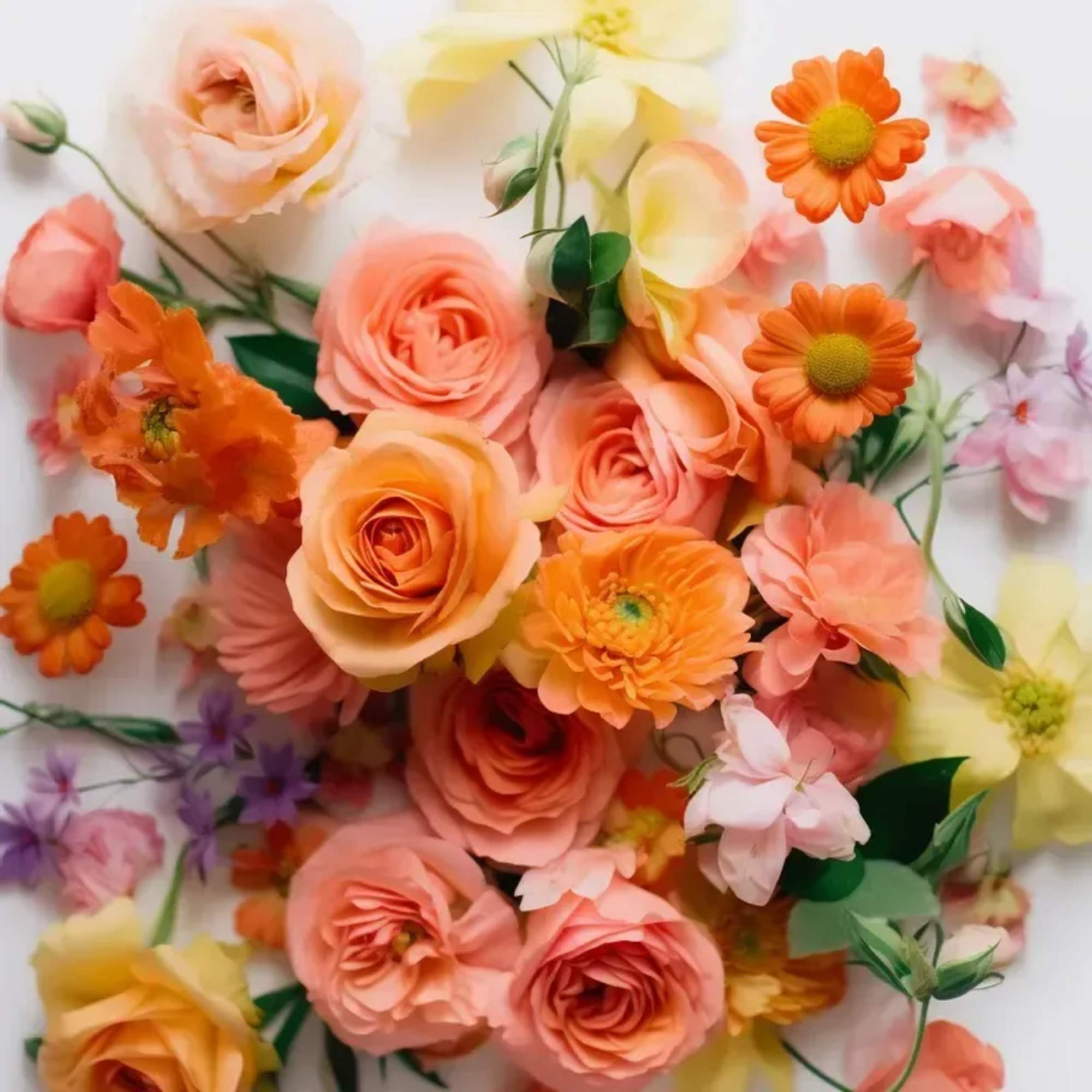 An arrangement that is Full &amp; Lush with an array of seasonal
