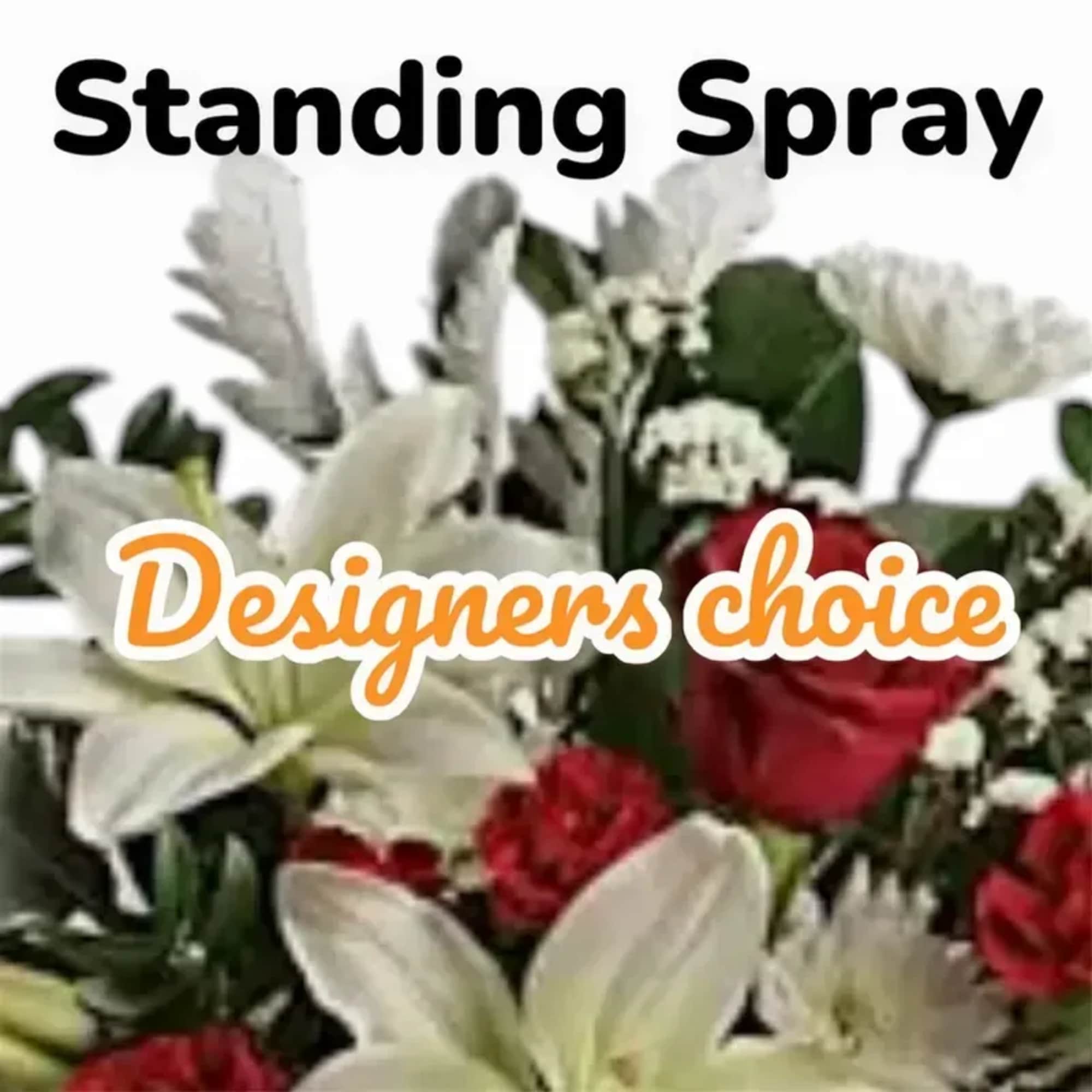 Our designers will choose flowers in the same colour palett.

