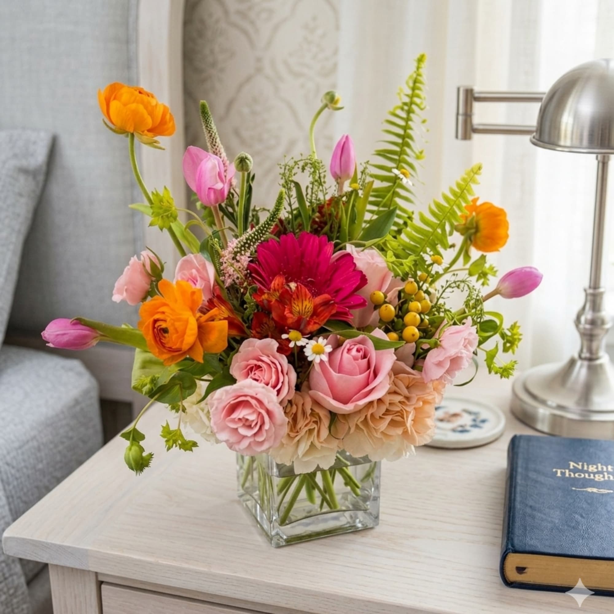 Colorful mix of premium flowers , photo 2 of 2