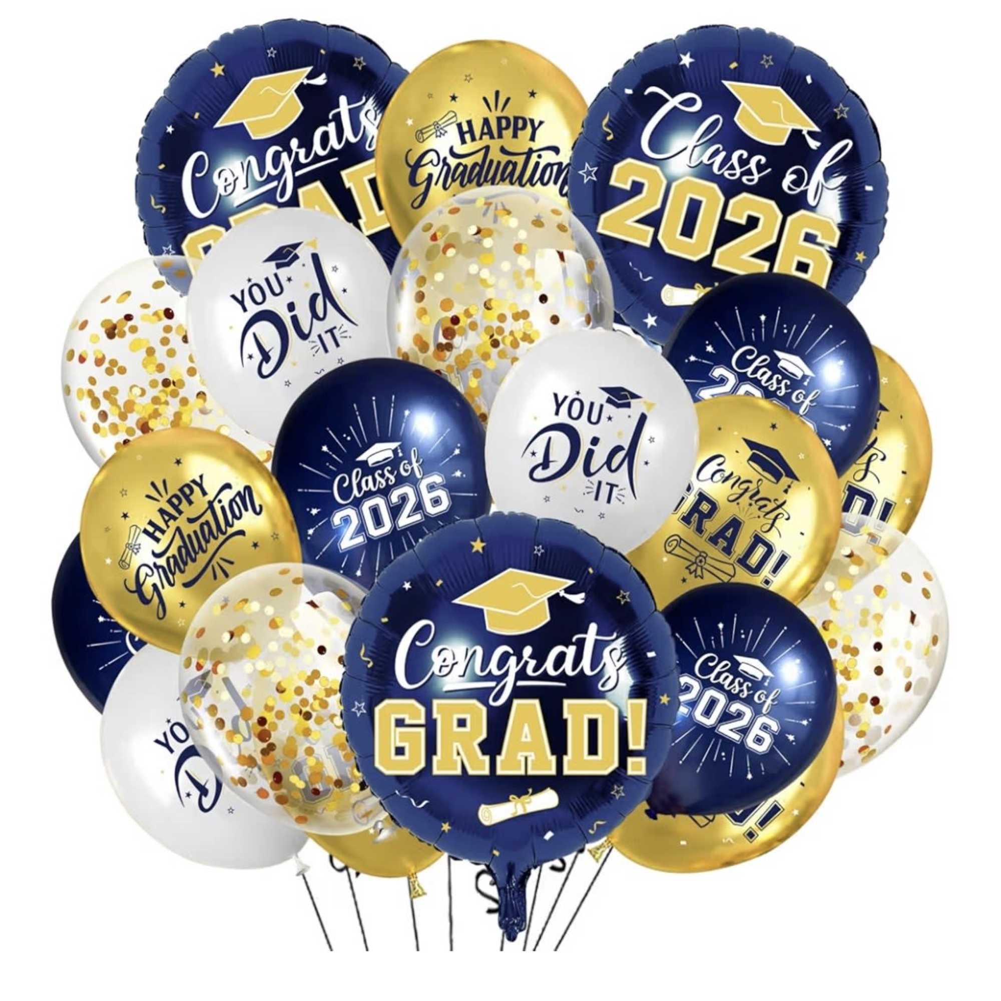Add instant joy and emotion to any celebration with our premium foil