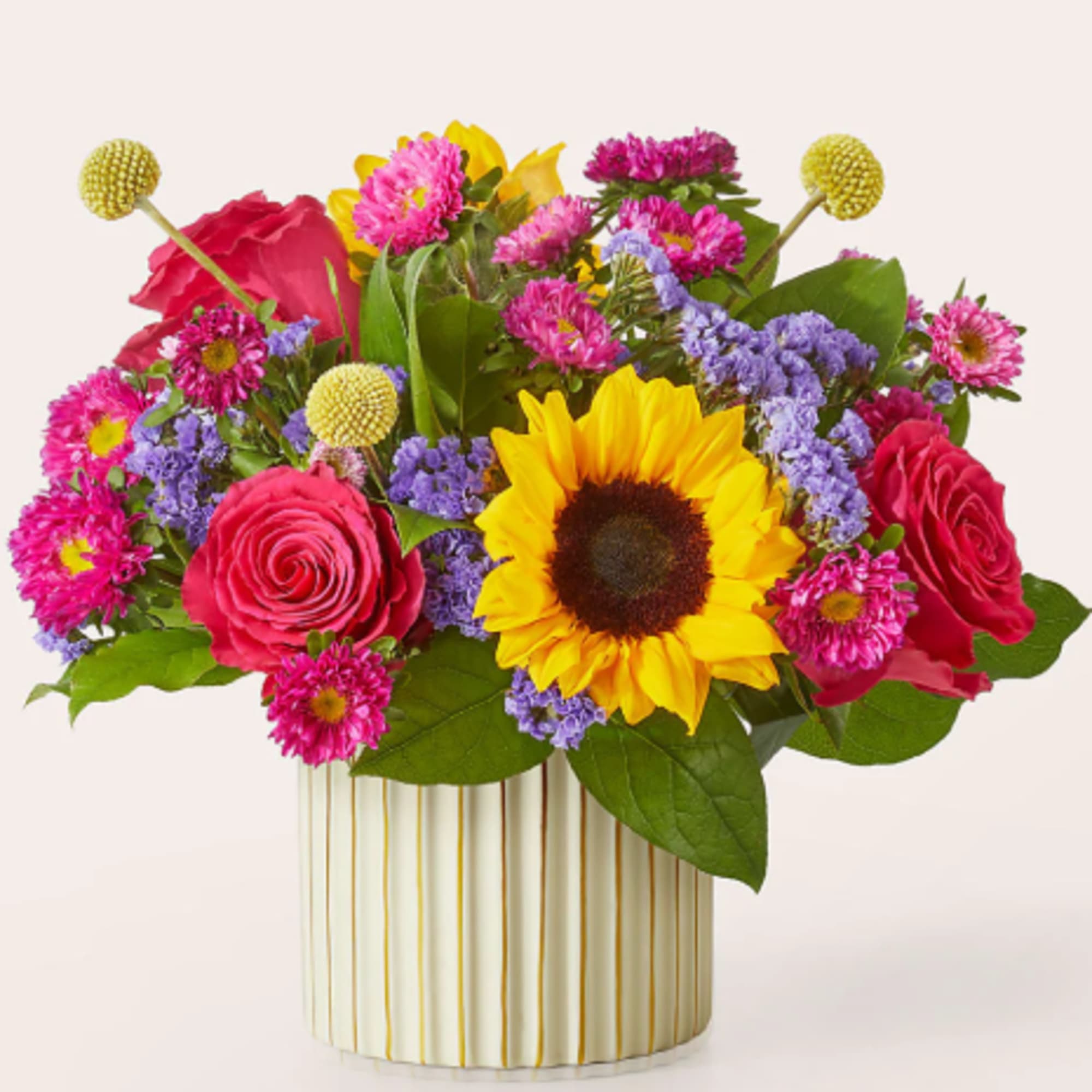 A bouquet so sunny and bright you won't need a reason to