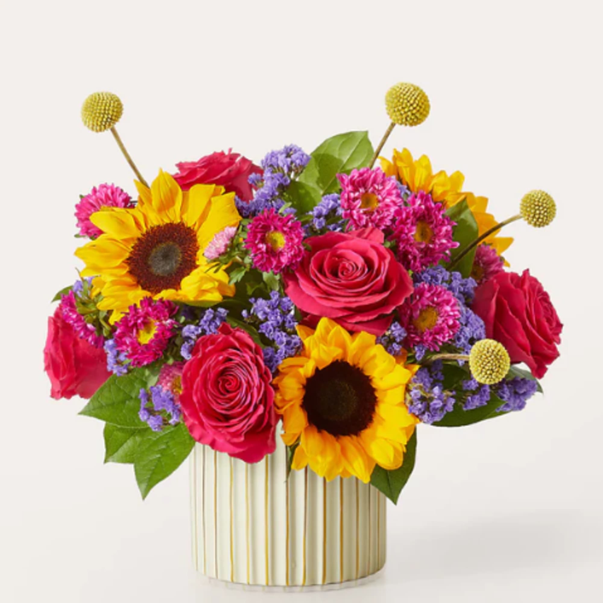 A bouquet so sunny and bright you won't need a reason to