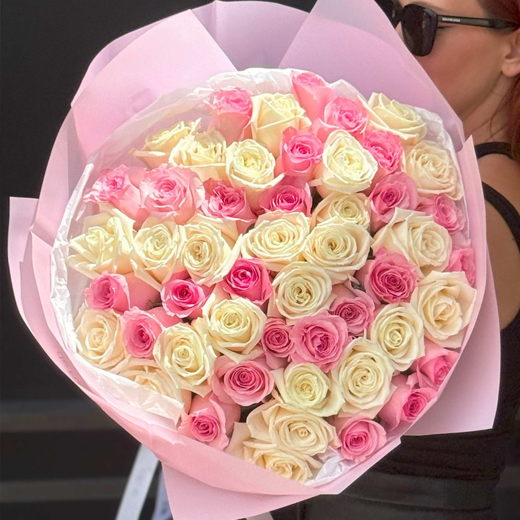 Command attention with our Rose Empress &mdash; a grand, opulent bouquet featuring, photo 5 of 5