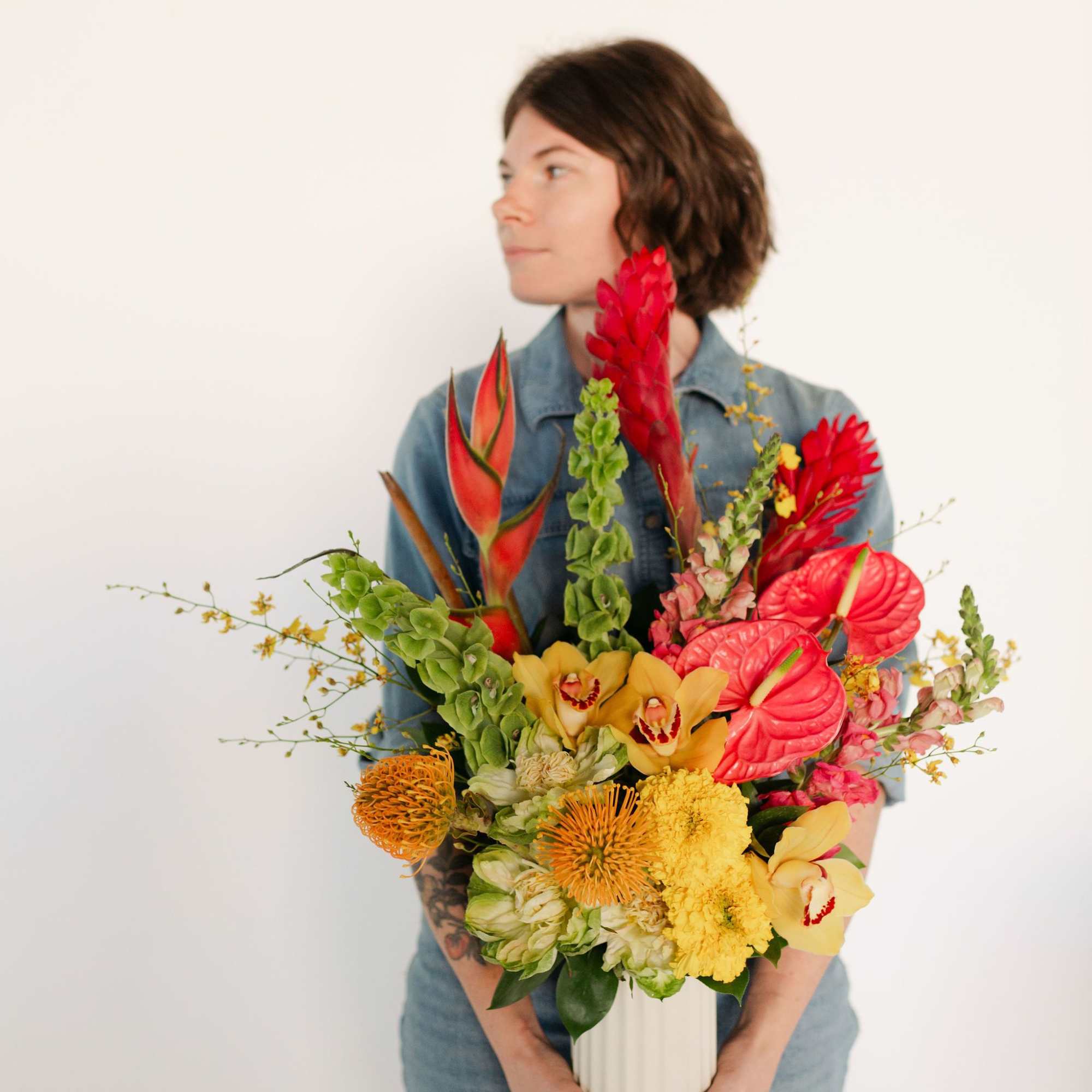 A bright, sunny, funky arrangement for your most unique, quirky and fun, photo 3 of 4