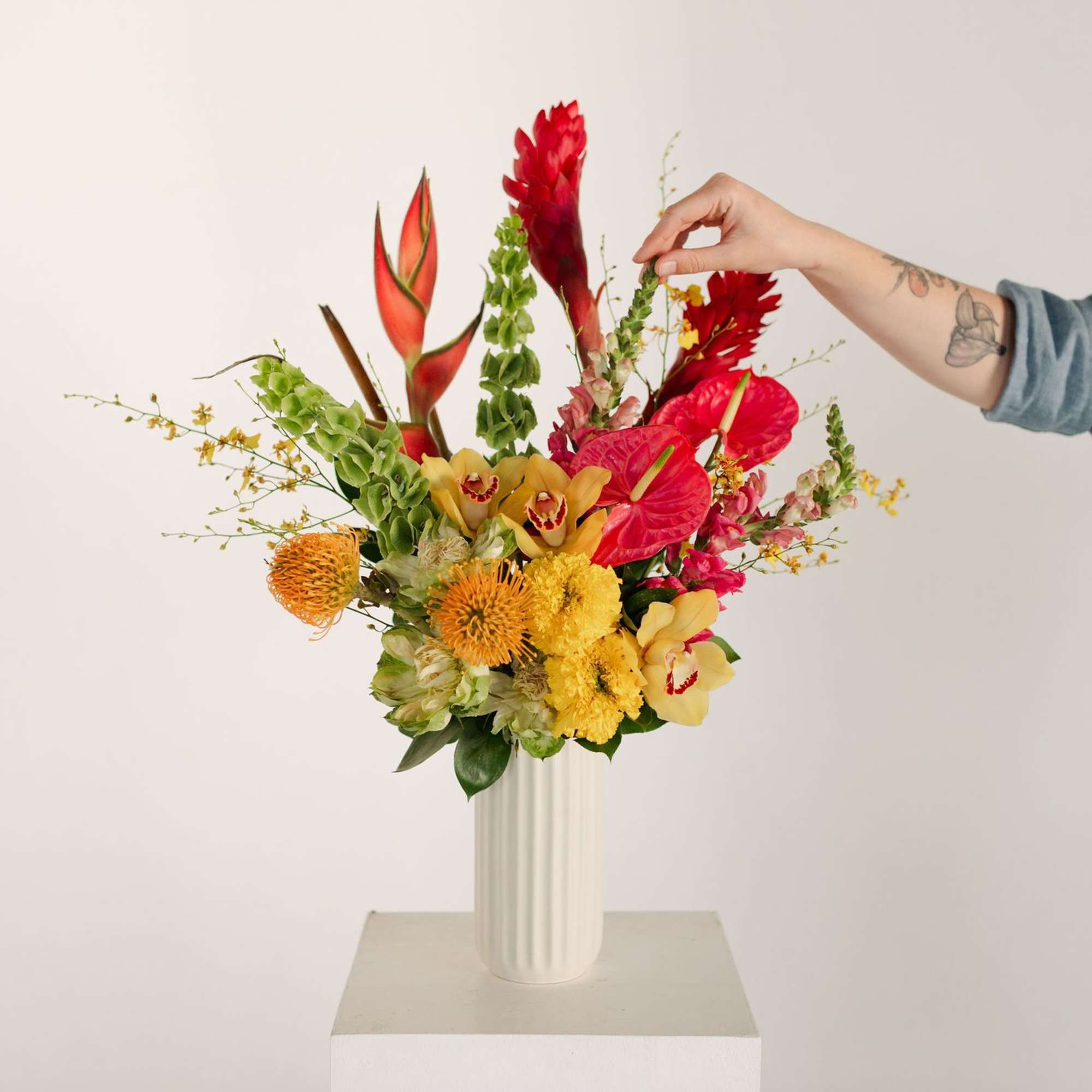 A bright, sunny, funky arrangement for your most unique, quirky and fun, photo 4 of 4