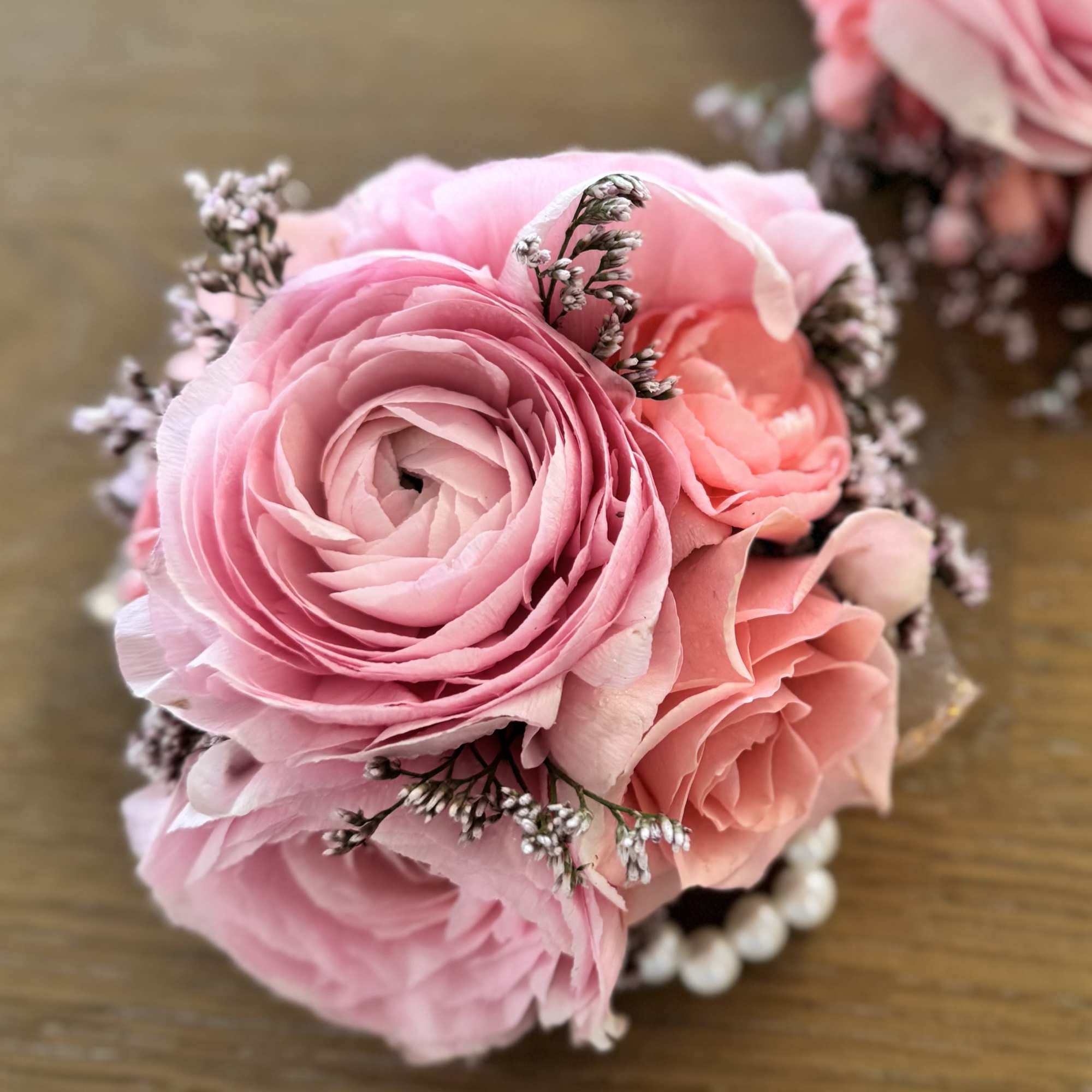 A youthful and elegant design especially created by the Florist. Flowers are