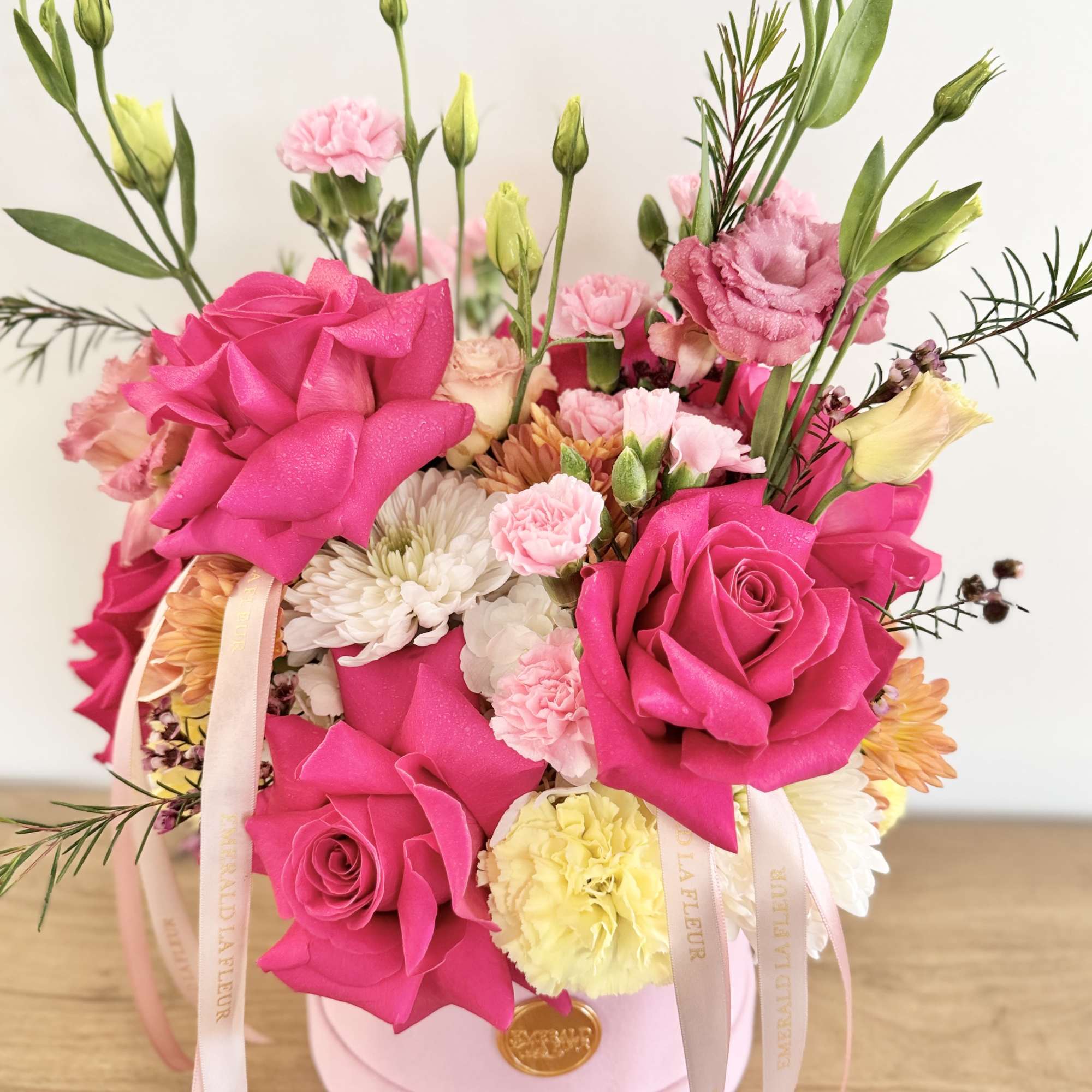 Radiate joy and elegance with our Bright &amp; Bubbly arrangement. Designed with