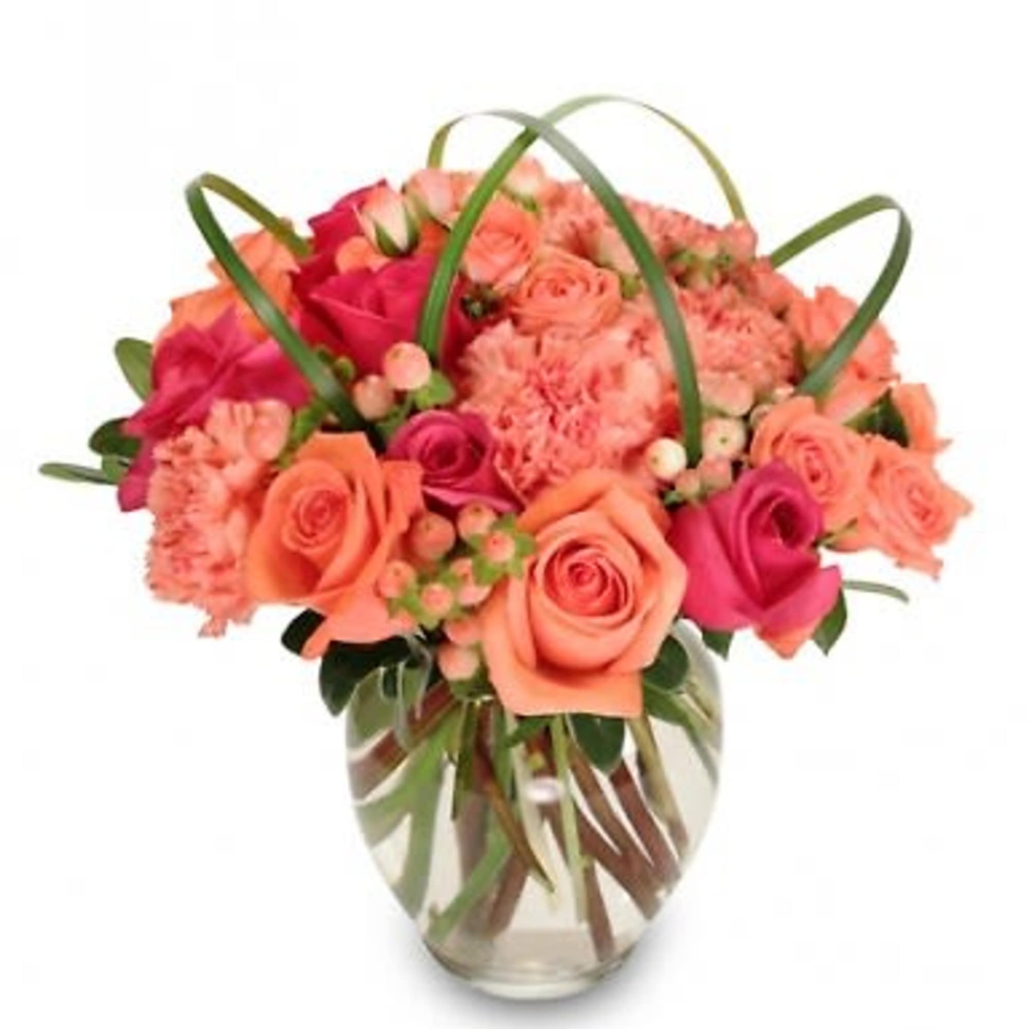 Show kindness and affection with this inspired arrangement. This timeless arrangement will