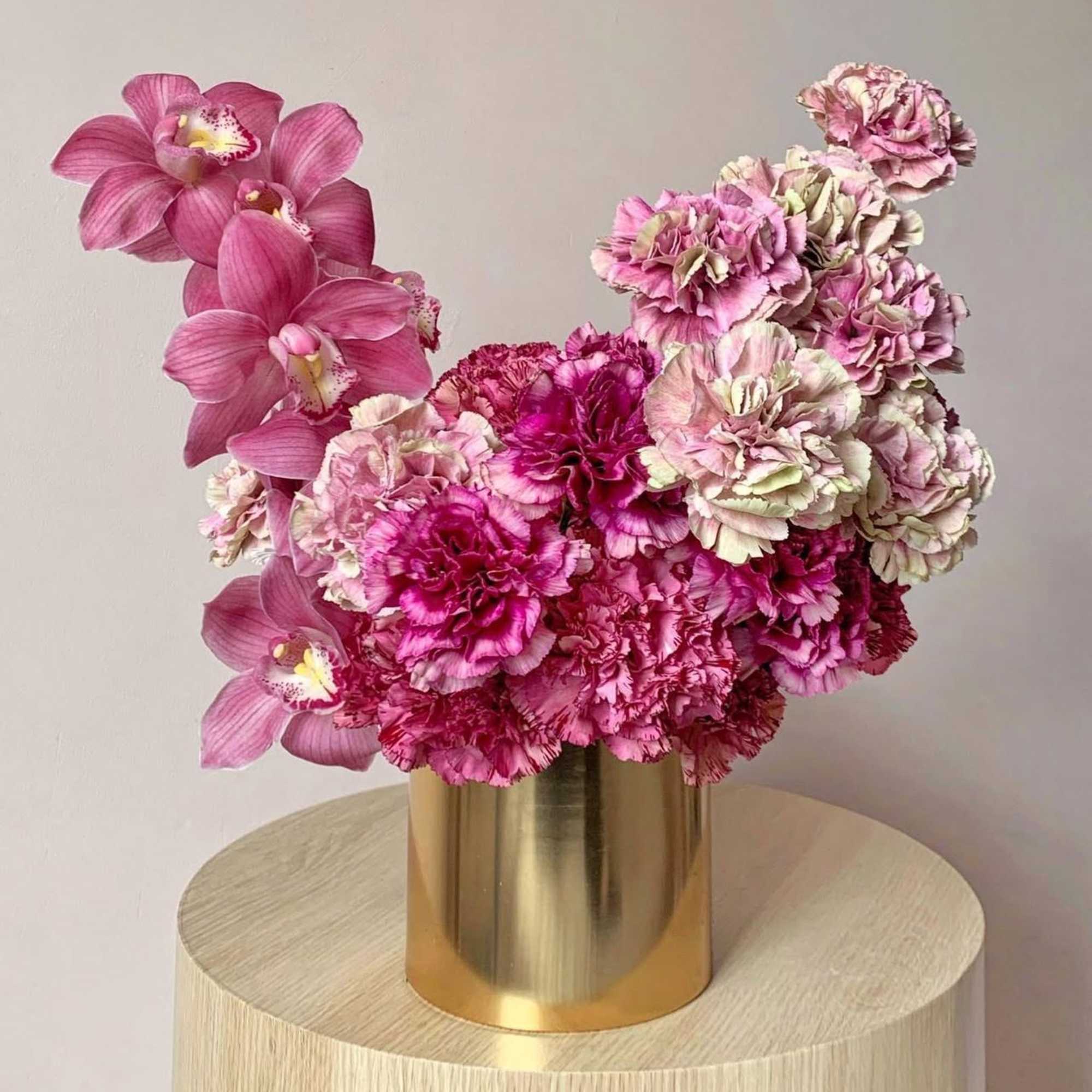  "Textured Pink" explores the interplay of textures and tones in a