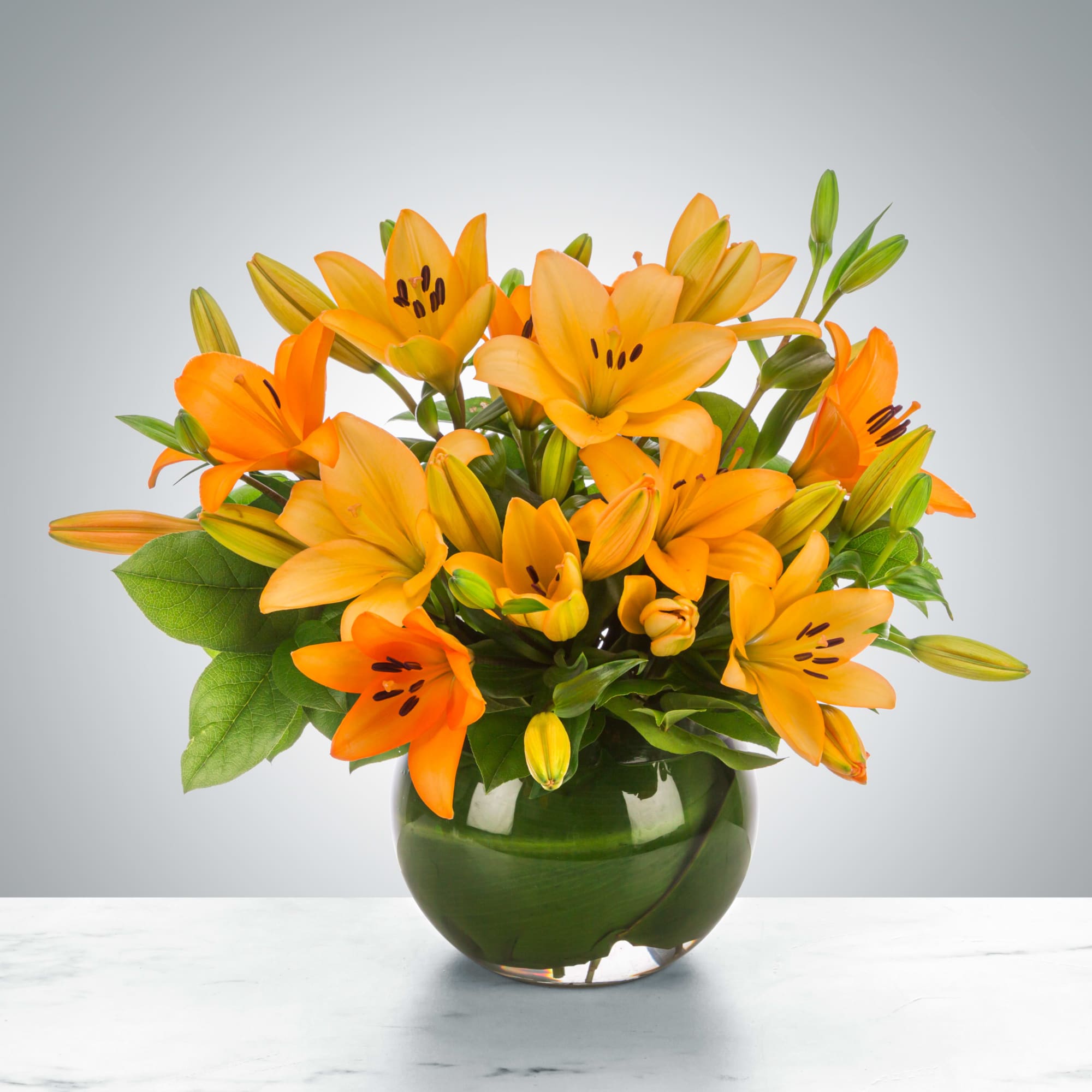 Orange lilies are a great gift to send for celebrating Grandparents Day