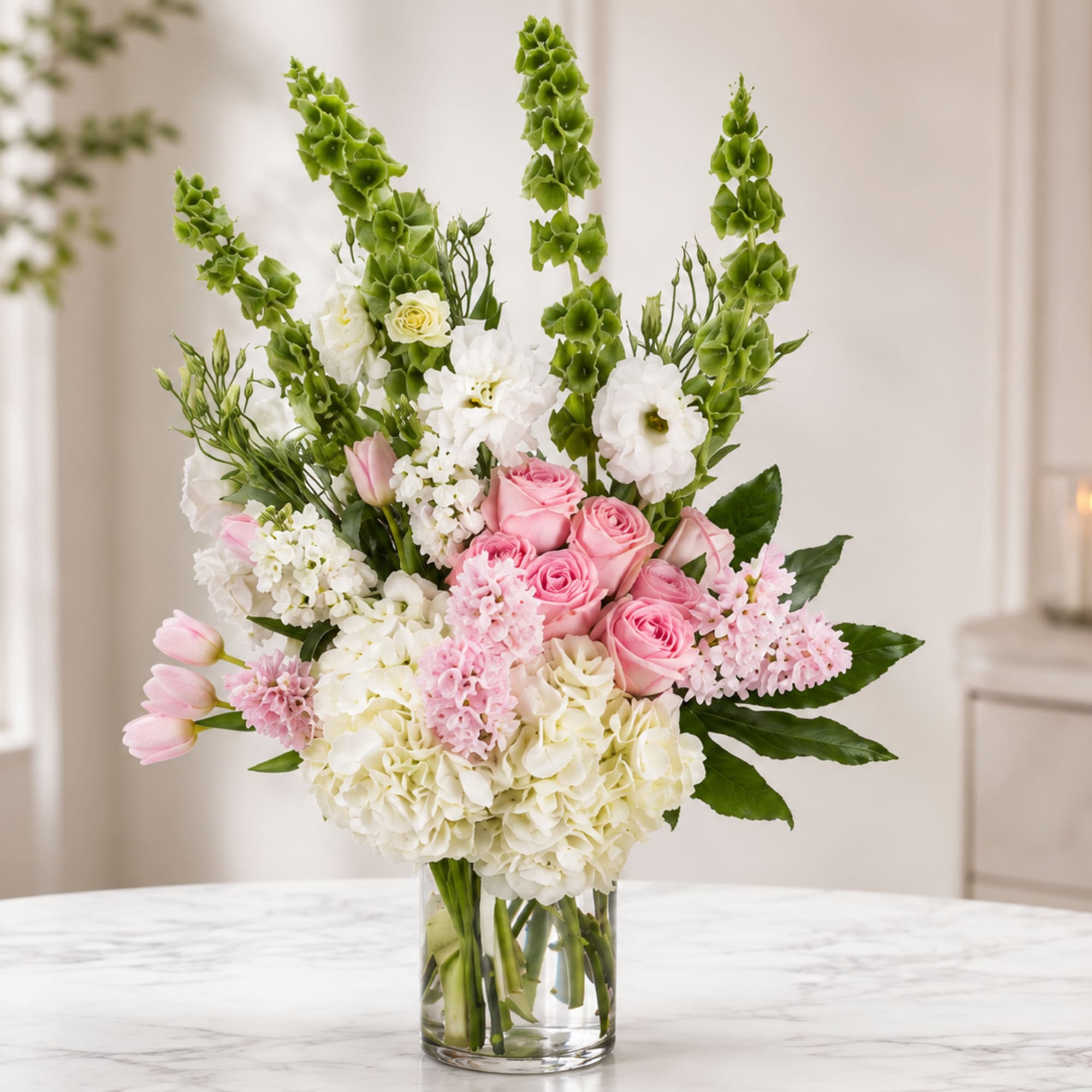 Indulge in the opulence of a giant luxury arrangement because when it