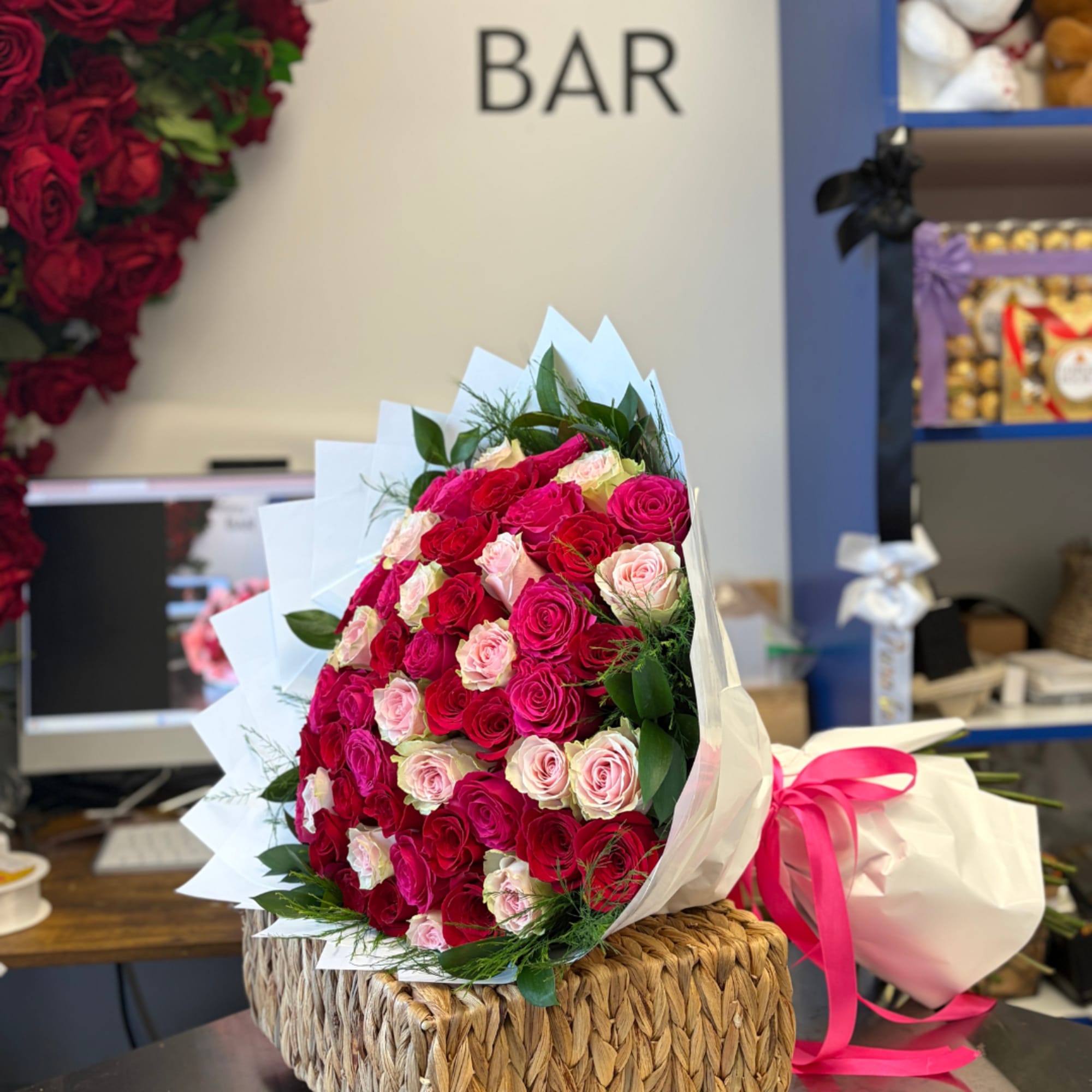 Ramo de 60 rosas