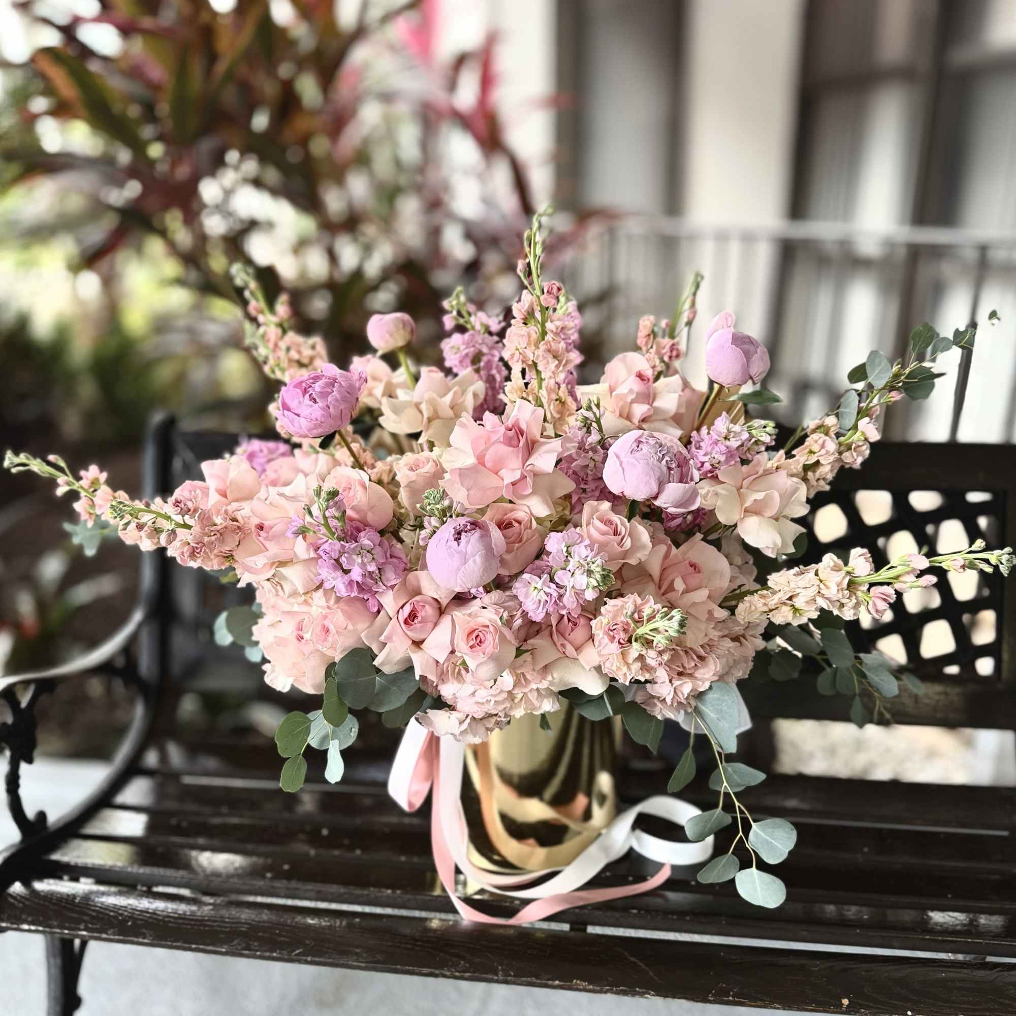 A pastel-rich bouquet that reads like a sunlit garden - the Miami