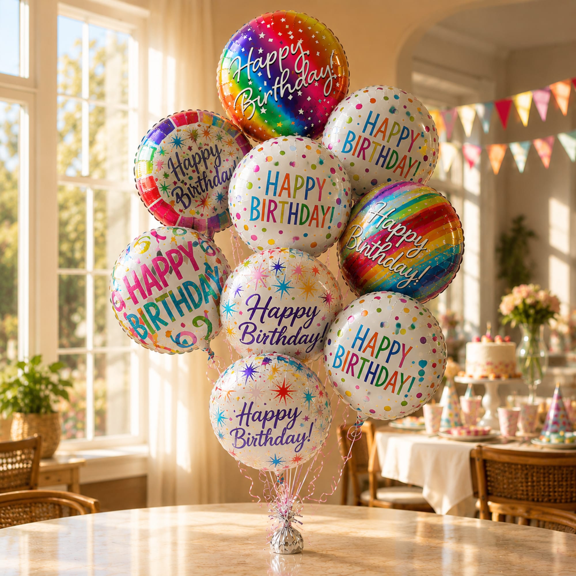Make any birthday delivery feel extra special with a festive Happy Birthday
