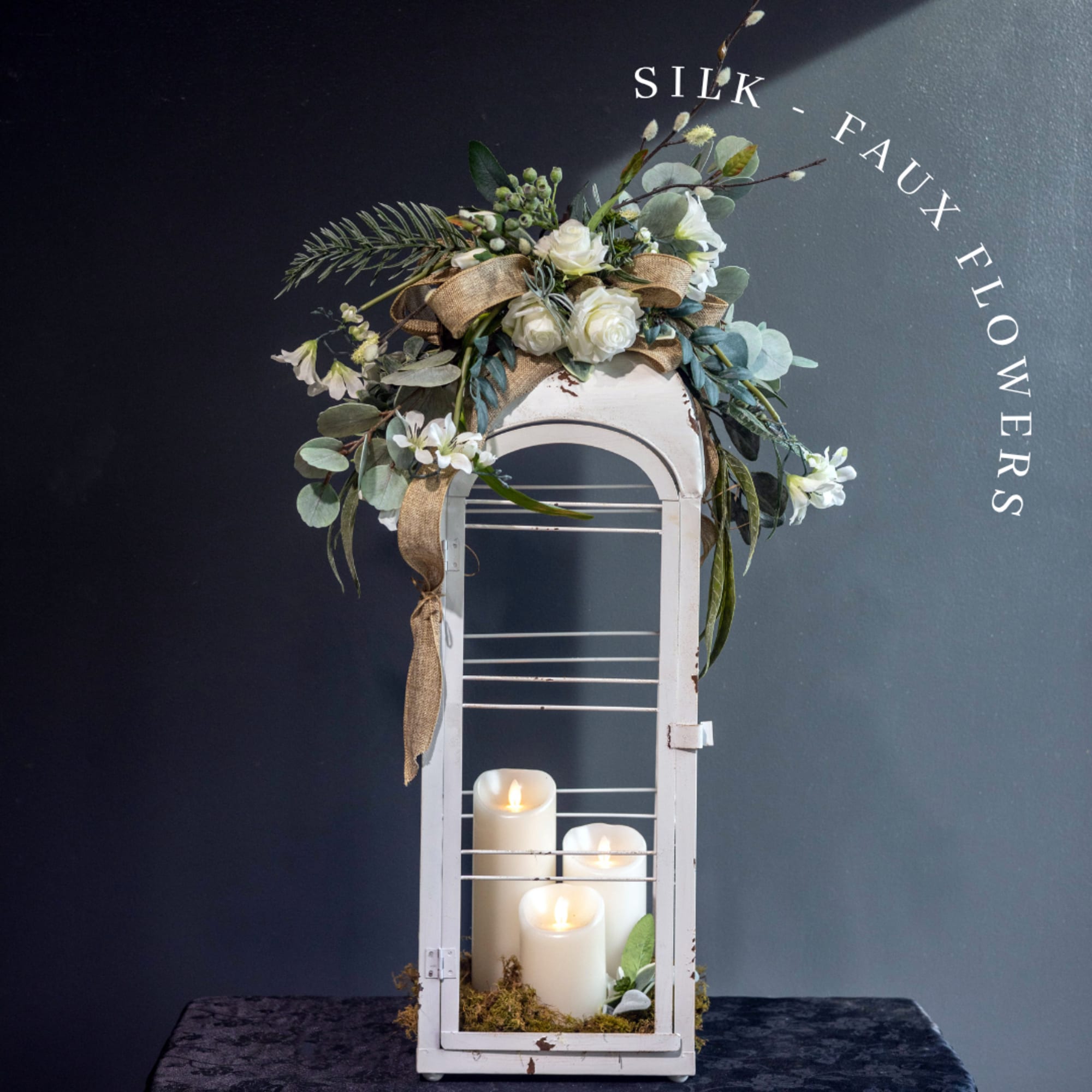 Honor a cherished life with A Memory's Glow, a timeless faux sympathy