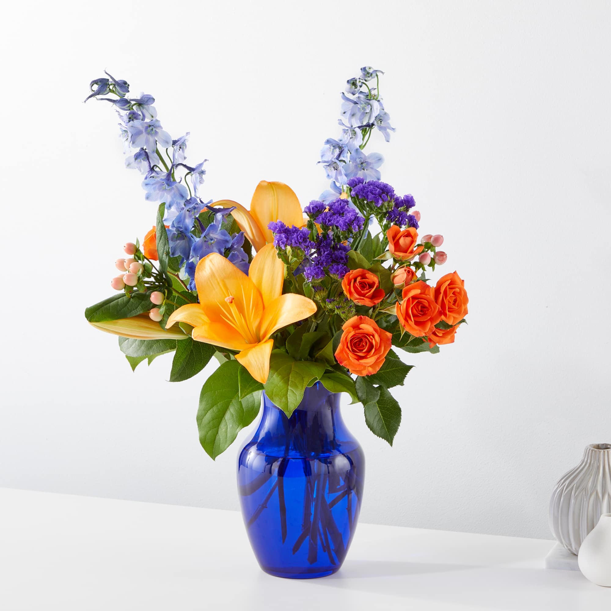Bursting with color, this joyful splash of stems is the perfect sentiment