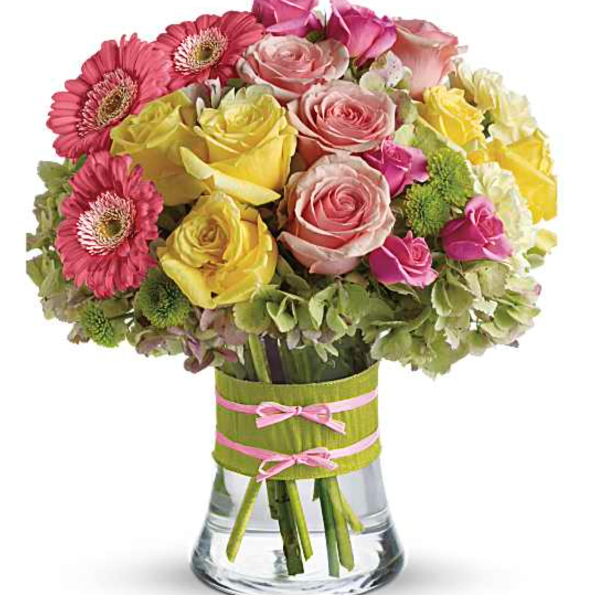 This arrangement would be perfect for any girl with an eye for
