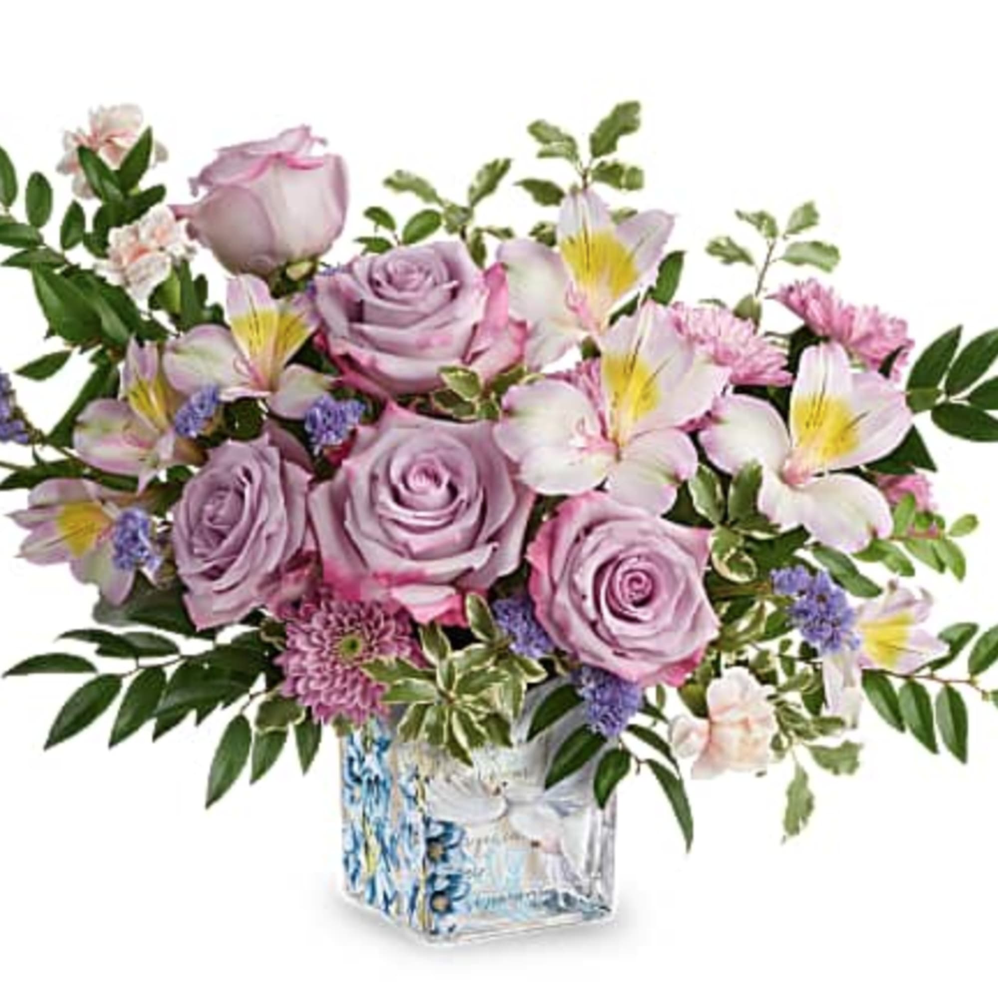 Peaceful and poetic, Written In The Sky Bouquet inspires serenity with lavender