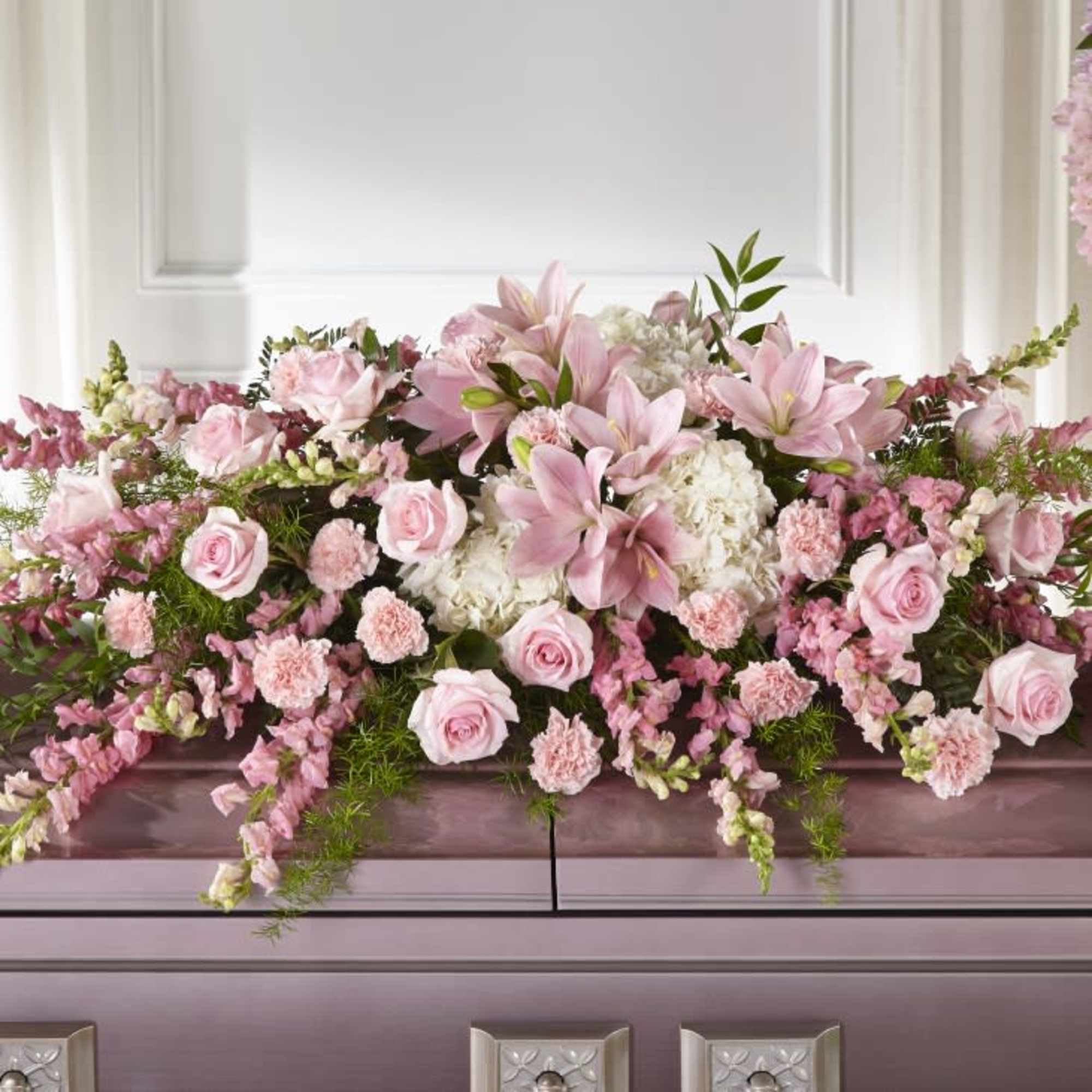 Pink Casket Spray - s5264sby Risher Van Horn