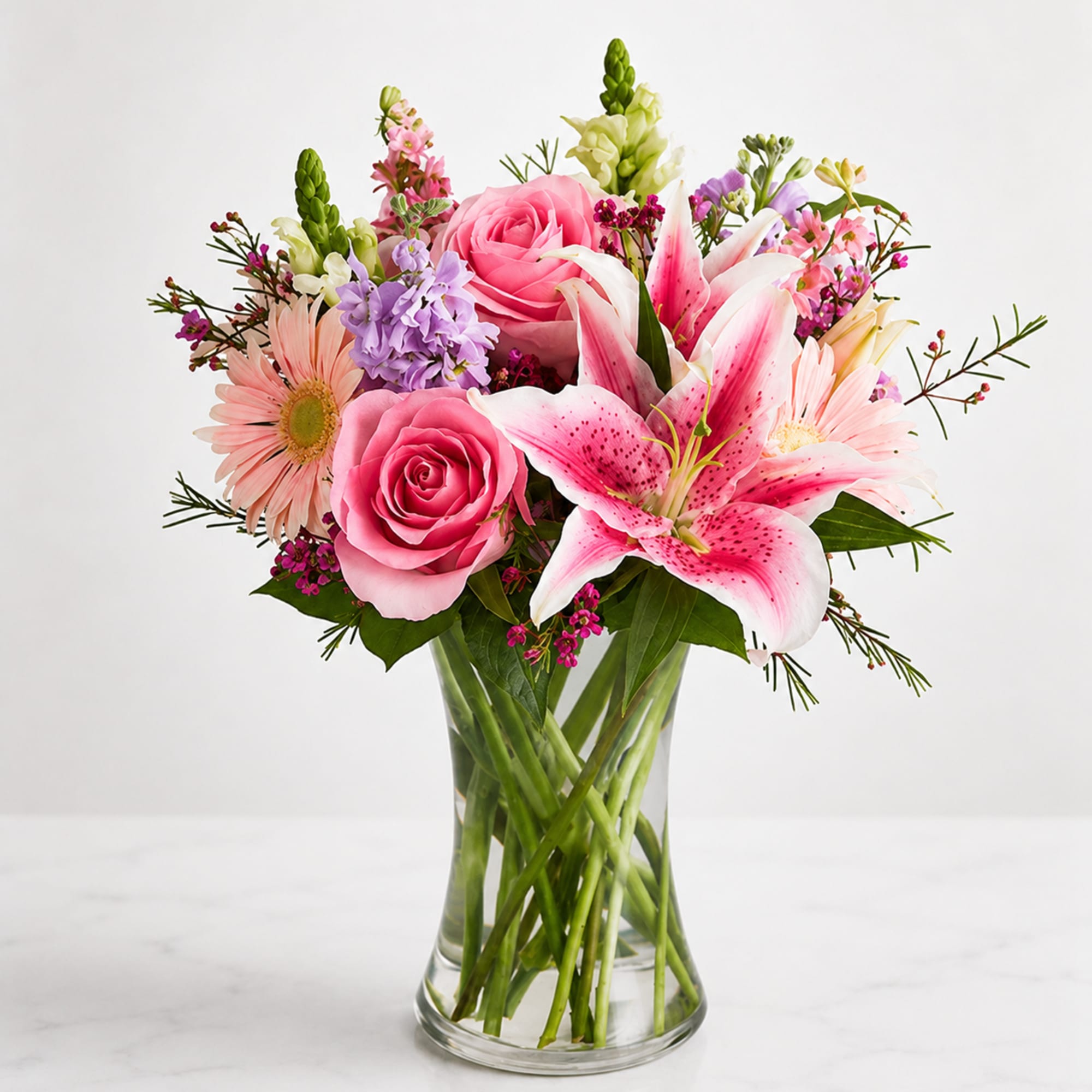 Soft, elegant, and full of charm, Blushing Garden Elegance&trade; features gorgeous pink