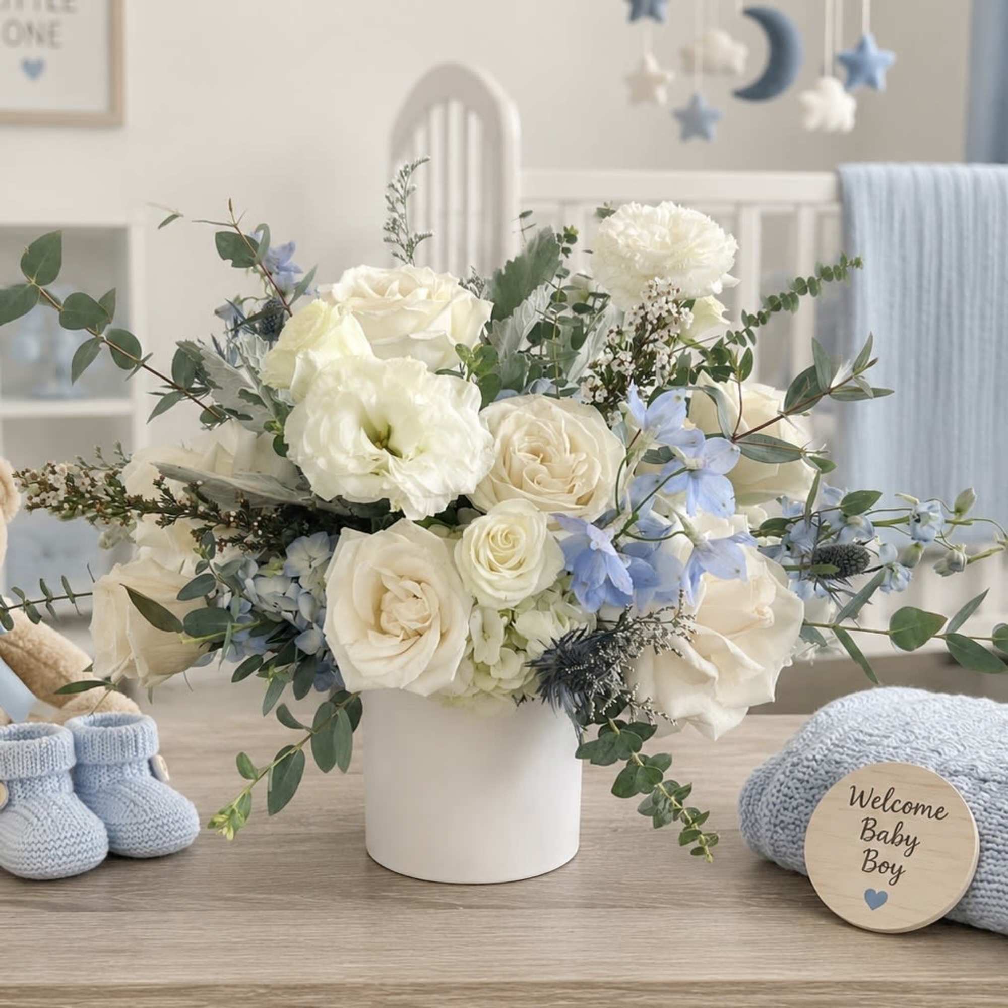 Welcome a little one with the soft, timeless beauty of&nbsp;Bundle of Blooms., photo 2 of 2