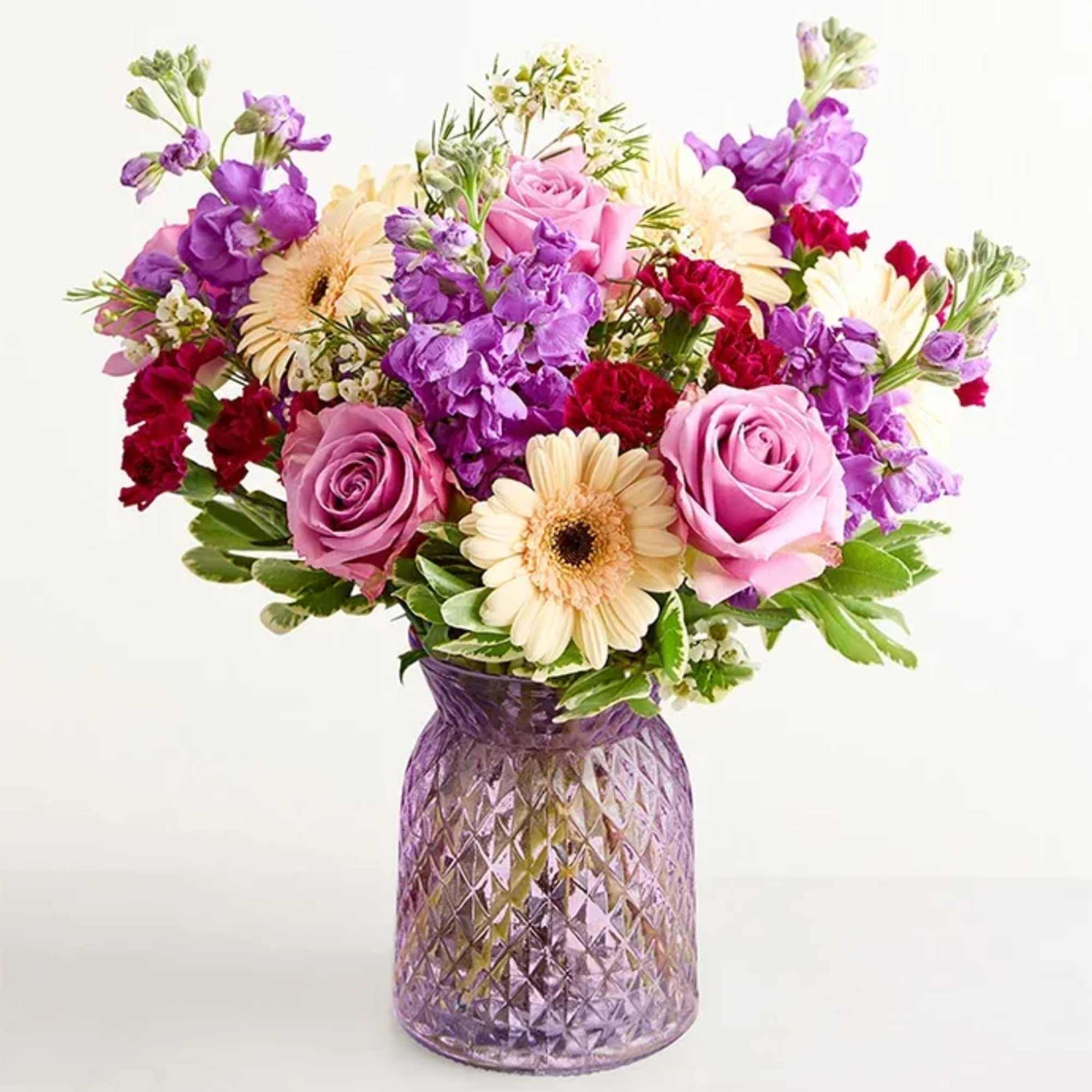 From its variety of blooms to its eye-catching crescent shape, this is