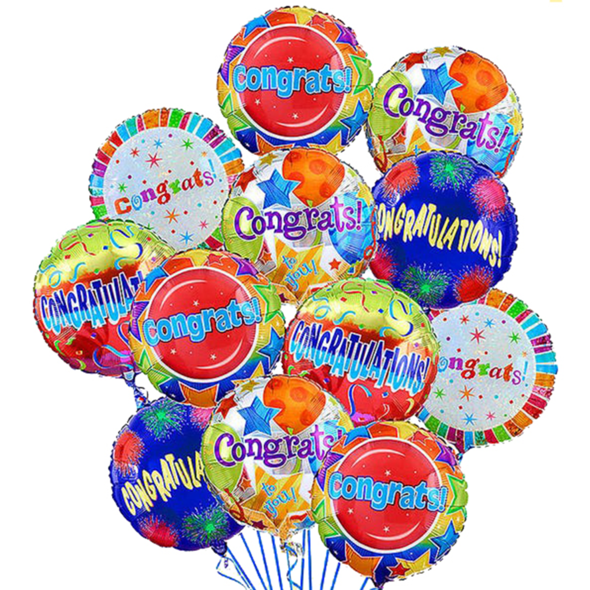 Give them a little extra lift with a festive "arrangement" of Congratulations