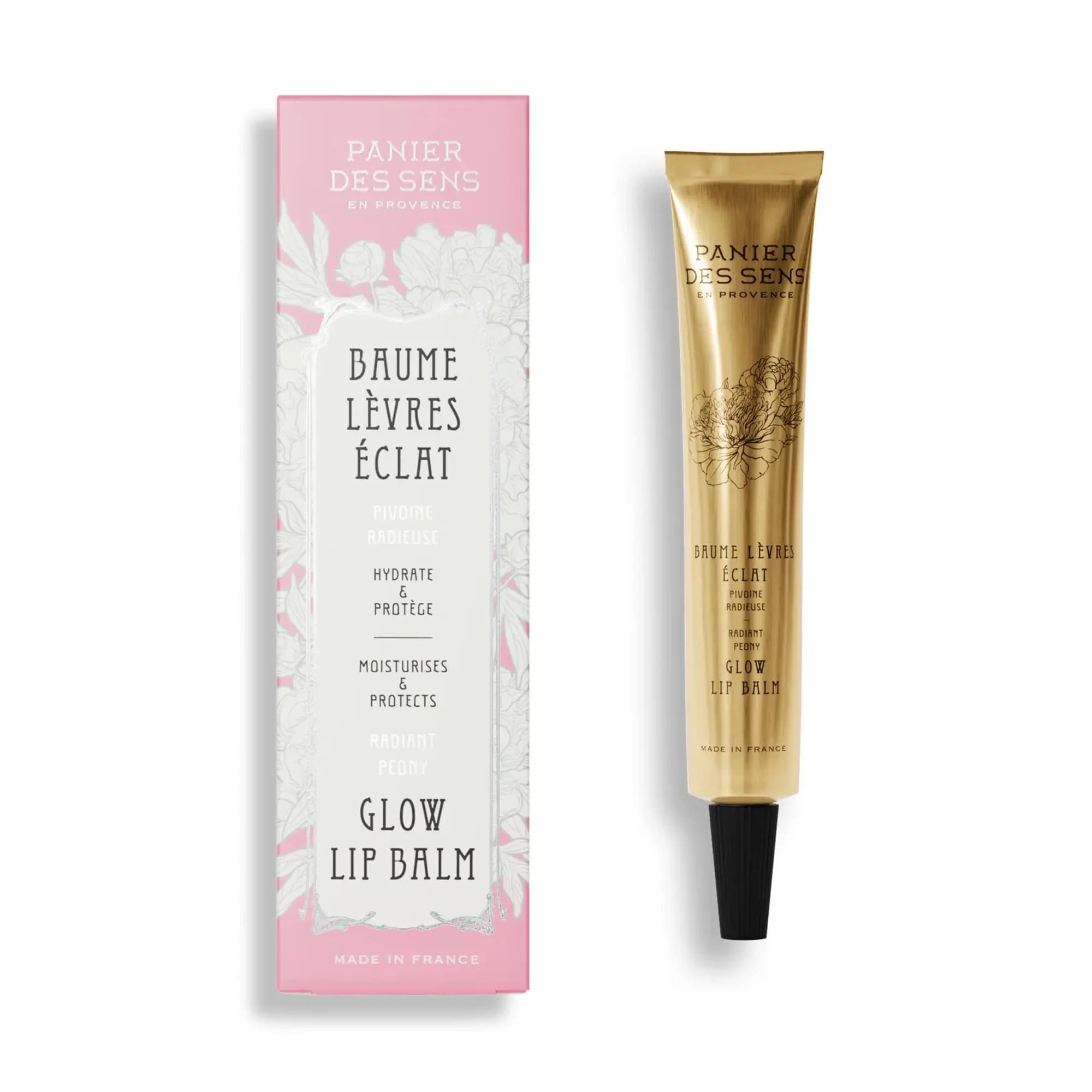 This radiant lip balm, with its delicate floral fragrance, helps reveal the