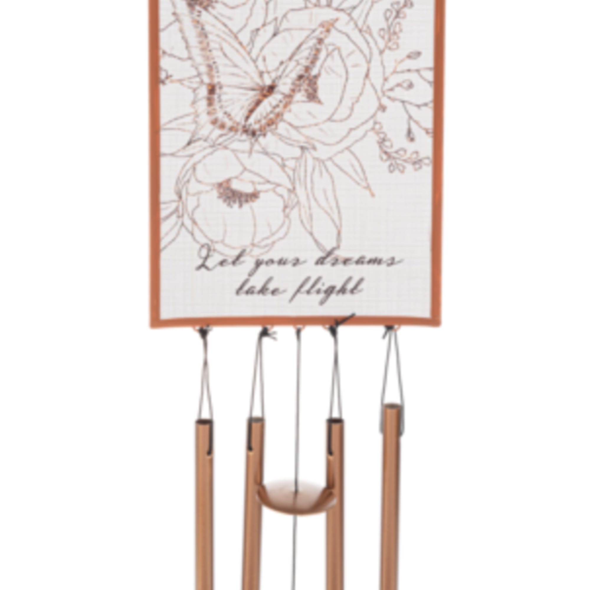 Create a peaceful and uplifting atmosphere with our Inspirational Mini Wind Chime., photo 4 of 4