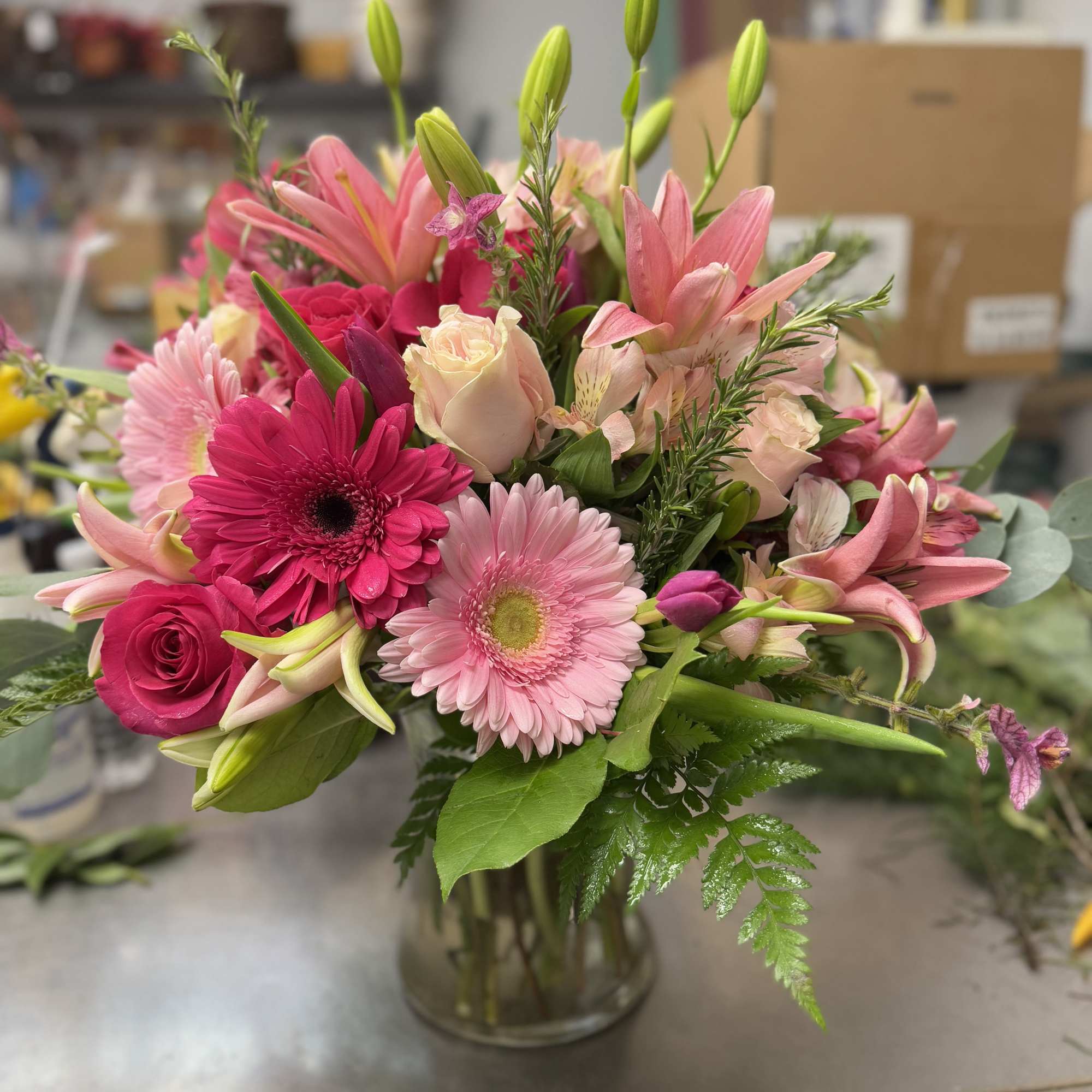 Let our designers create a fresh, beautiful arrangement using the best seasonal, photo 2 of 2