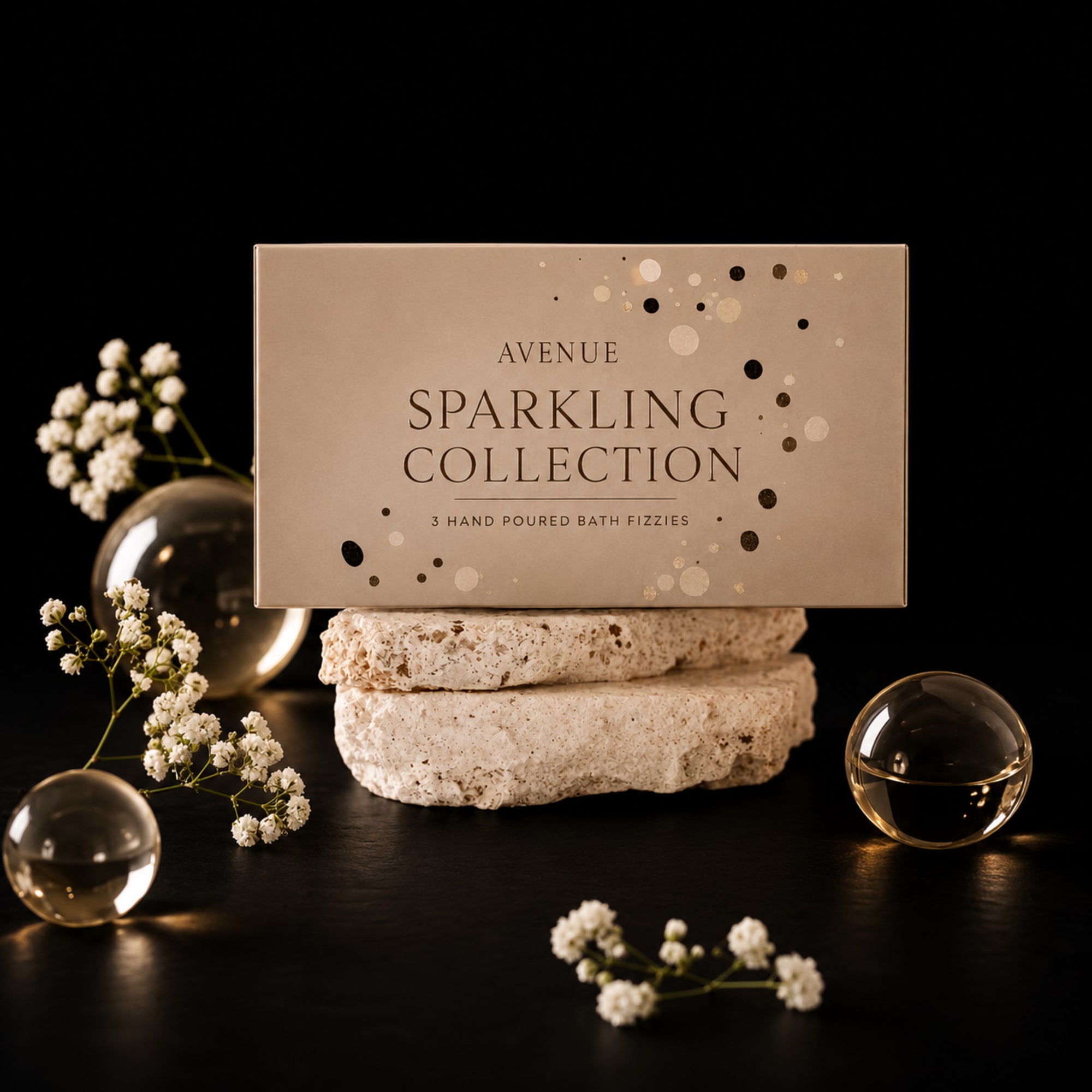 Elevate your ambiance with our Sparkling Candle Gift Set. Featuring three 2.5oz