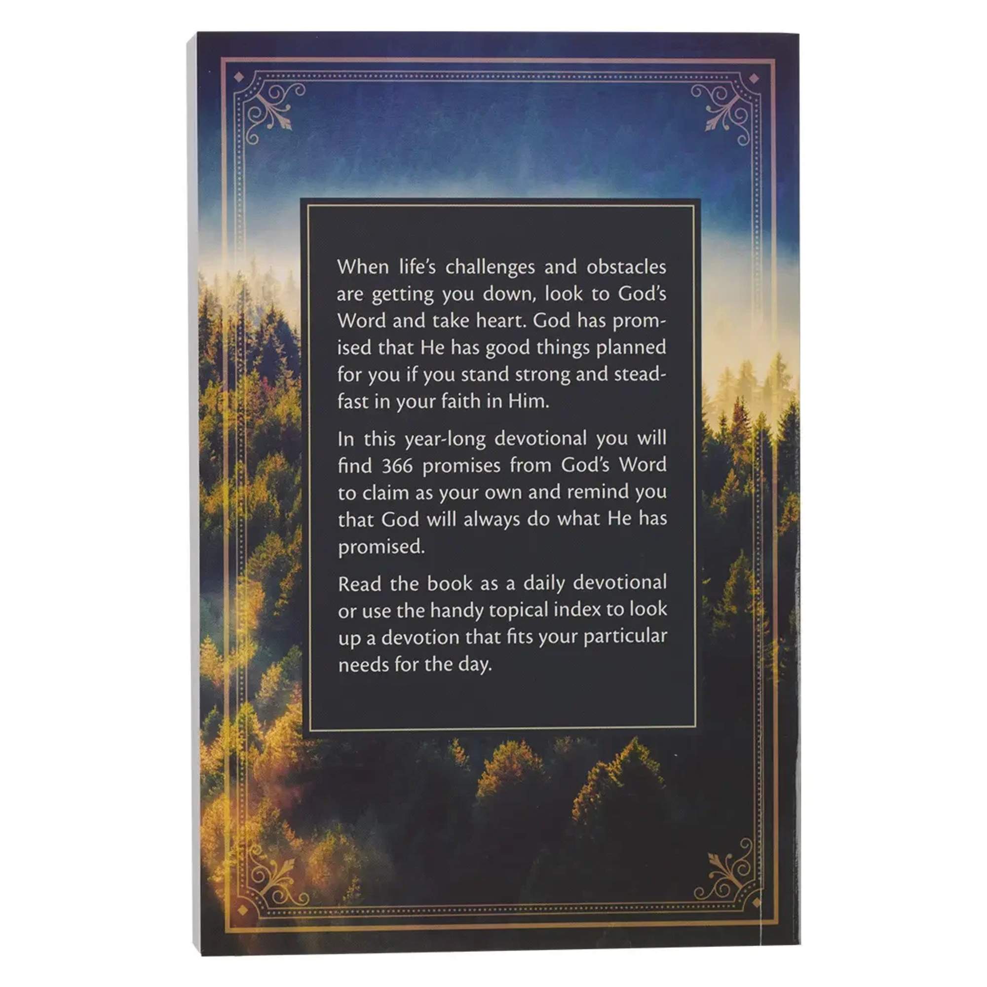 
The 366 devotions in Be Strong and Steadfast Softcover Daily Devotional will