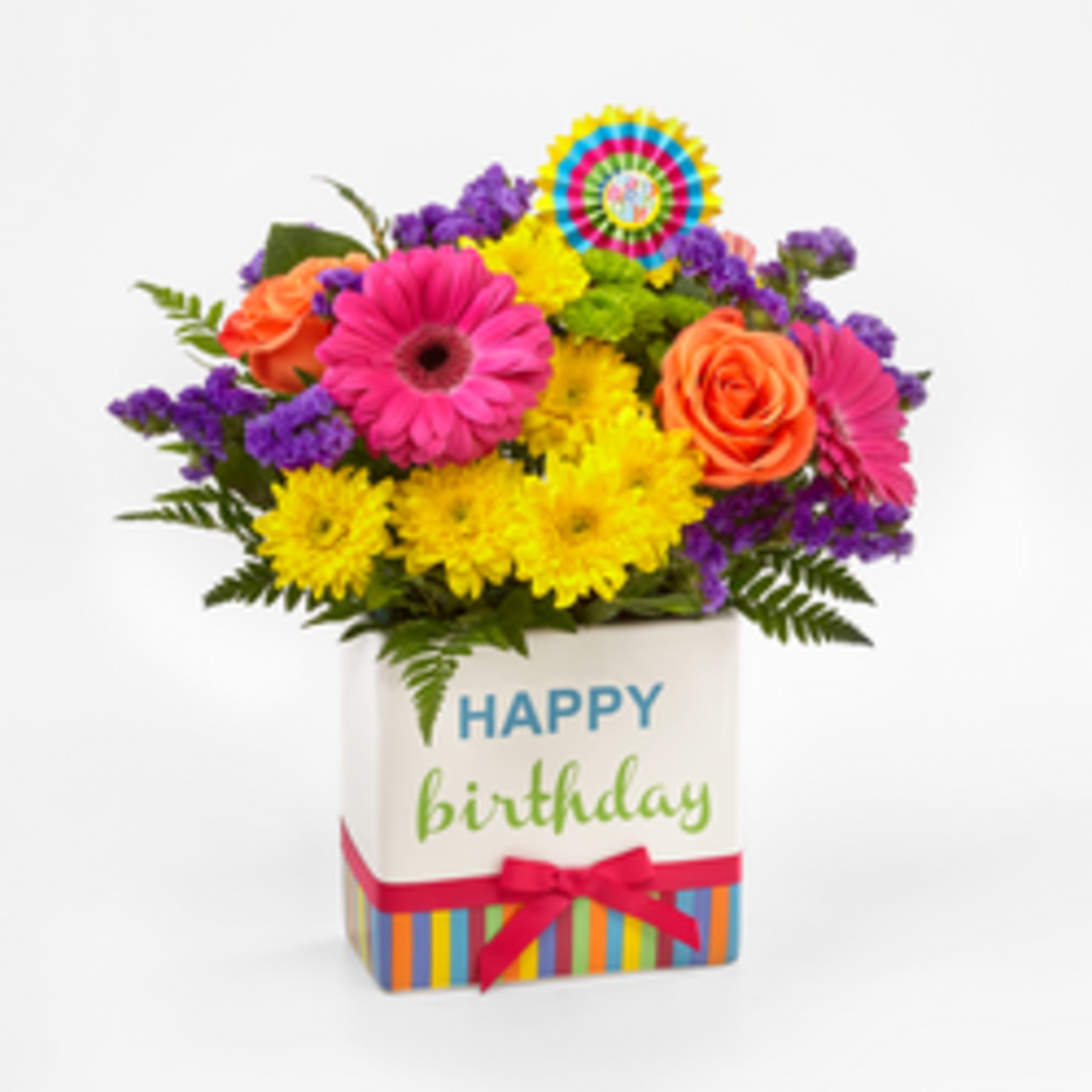 The Birthday Brights Bouquet is a true celebration of color and life